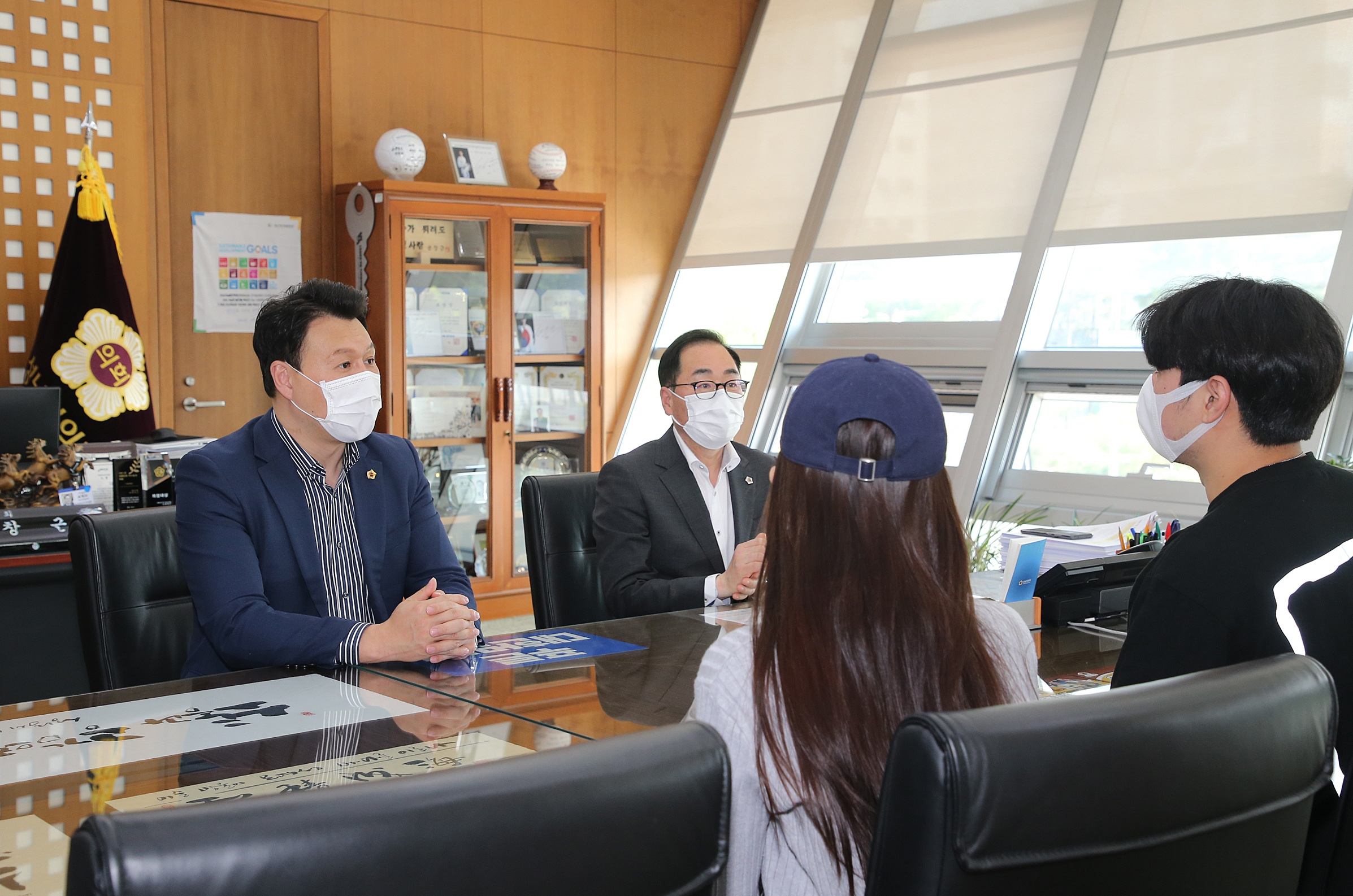 수내1동 양지마을 화재진압(김상현 님) 표창패 전달식 - 4