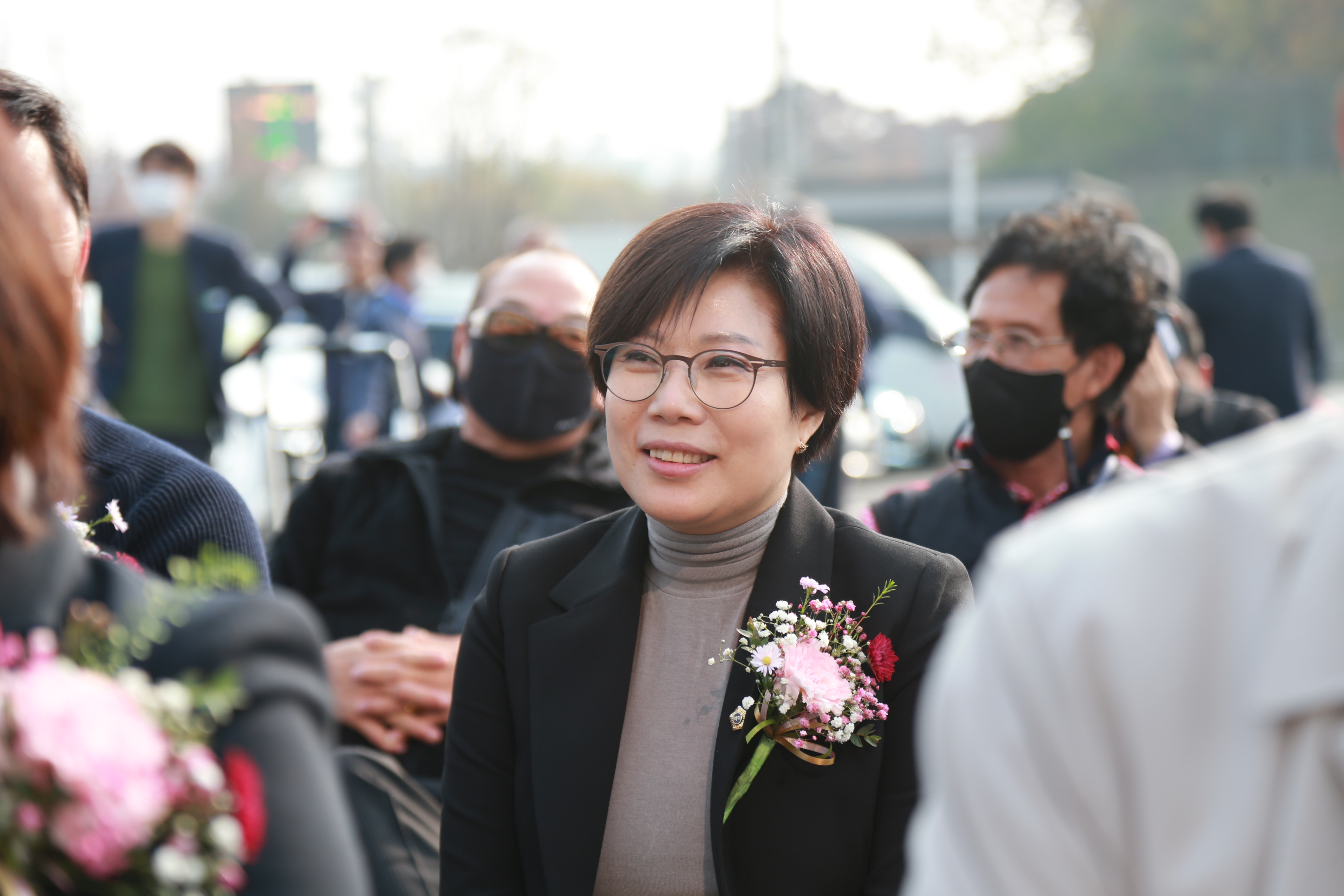 성남시택시쉼터 개소식사진 - 2