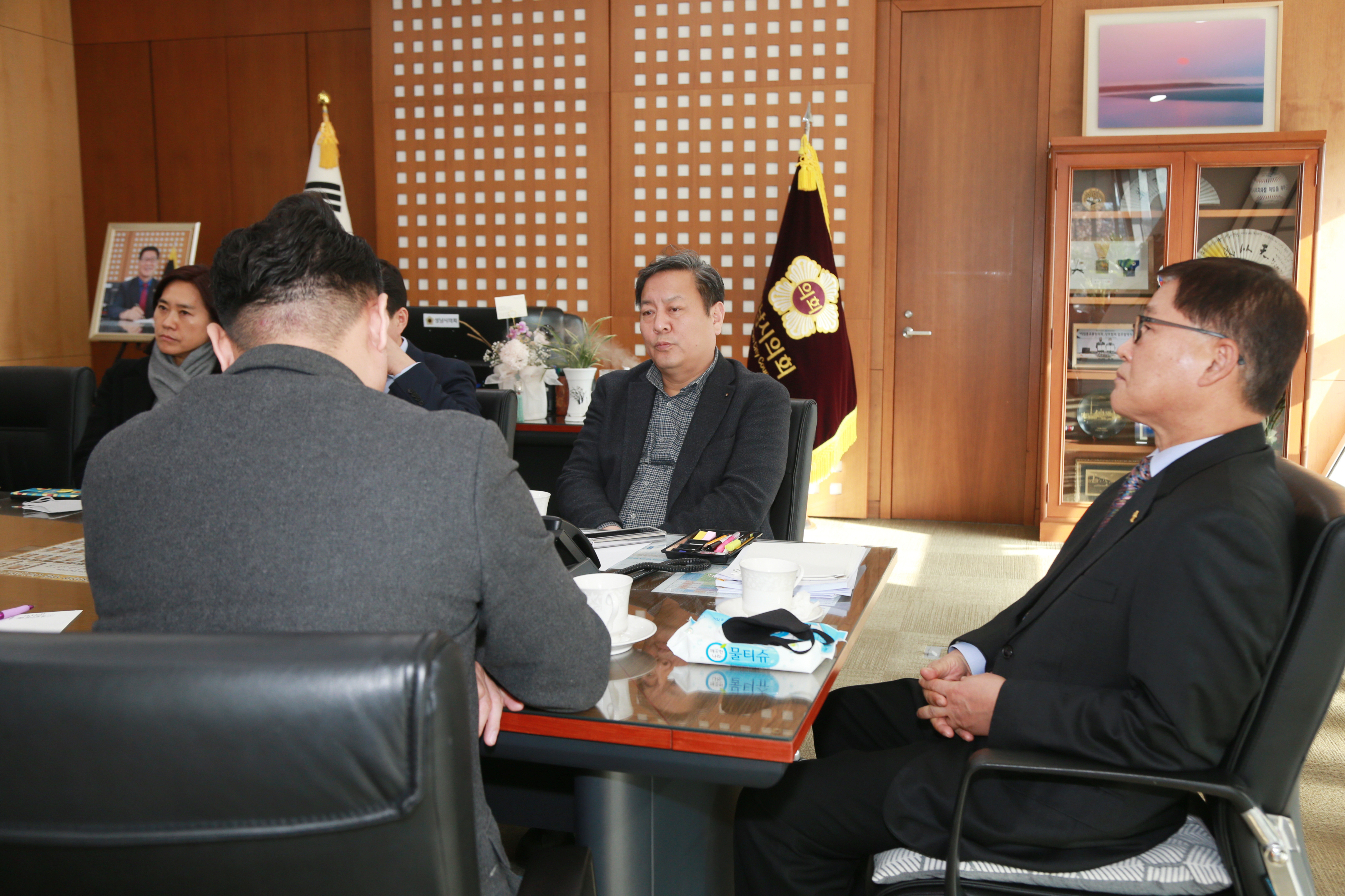 성남시의회 의장님과 양당대표의원 간담회 - 6