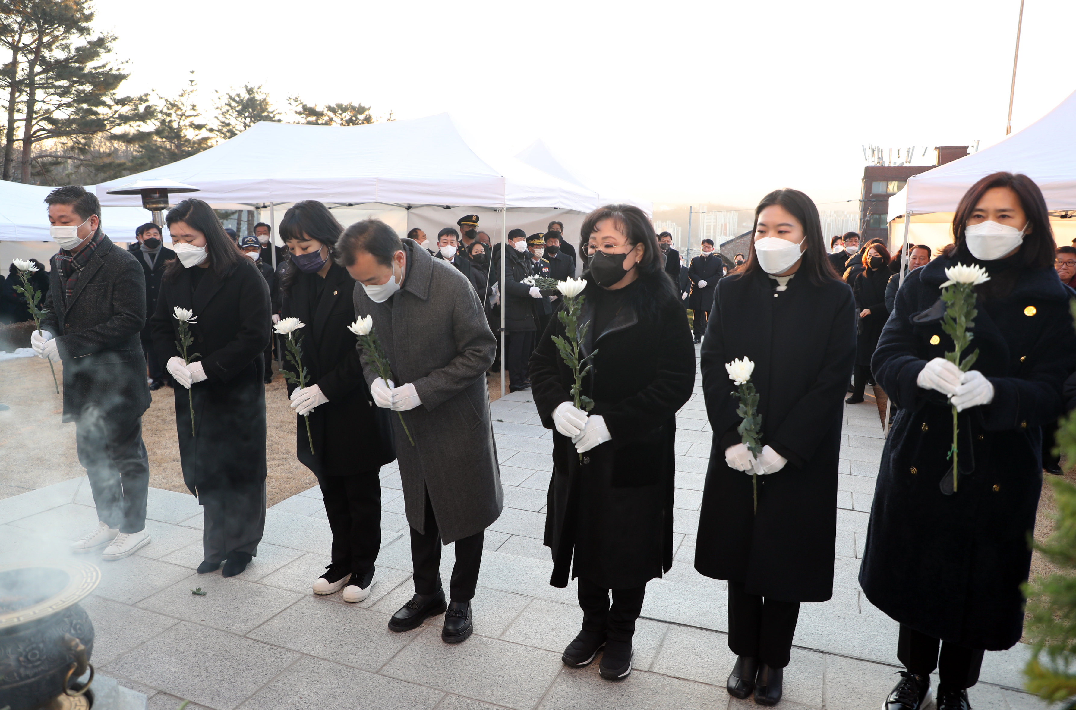 신년 현충탑 참배 - 3