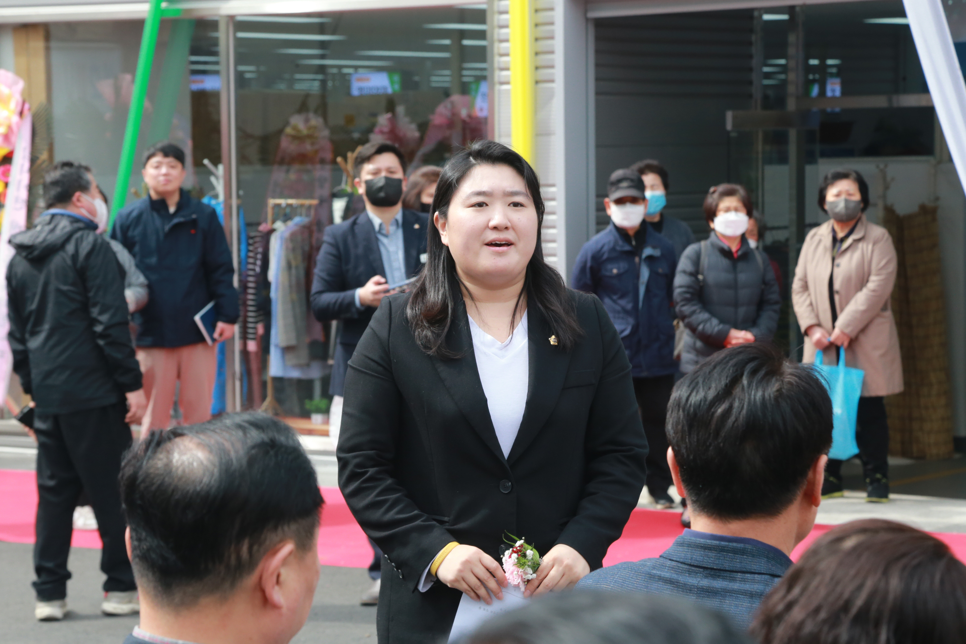 성호임시시장 개장식 개최 - 7