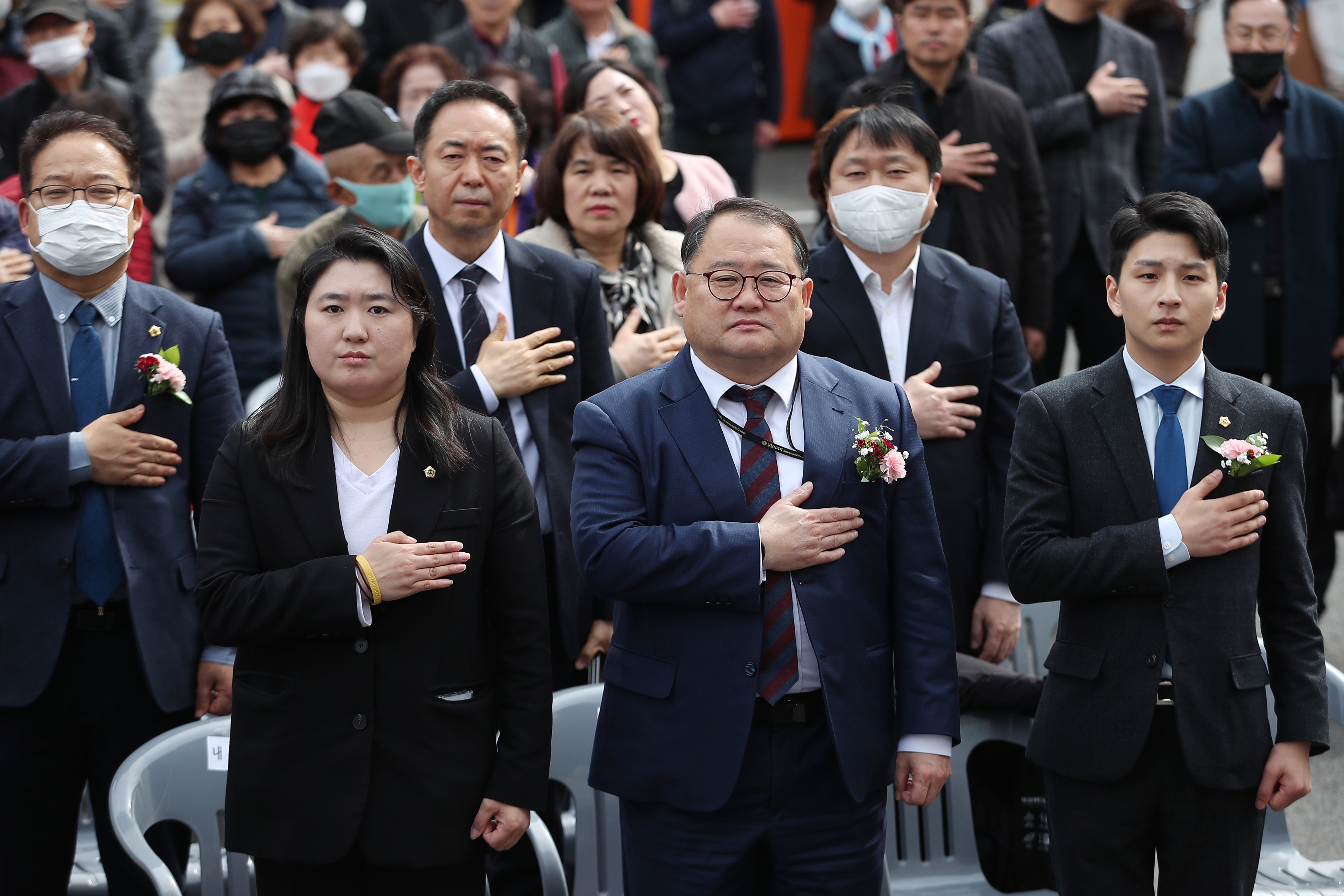 성호임시시장 개장식 개최 - 9