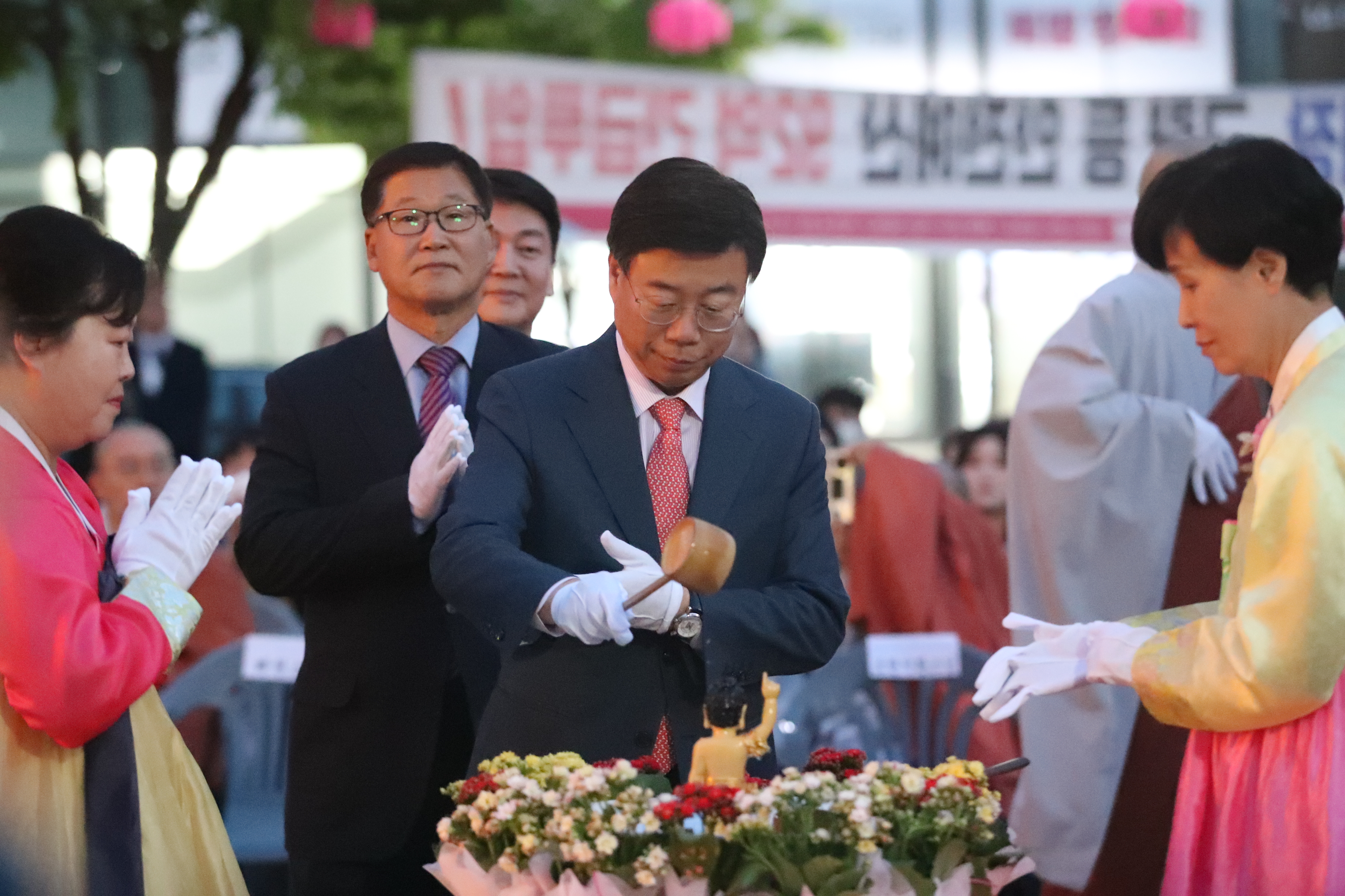 부처님오신날  봉축탑 전등식 - 12