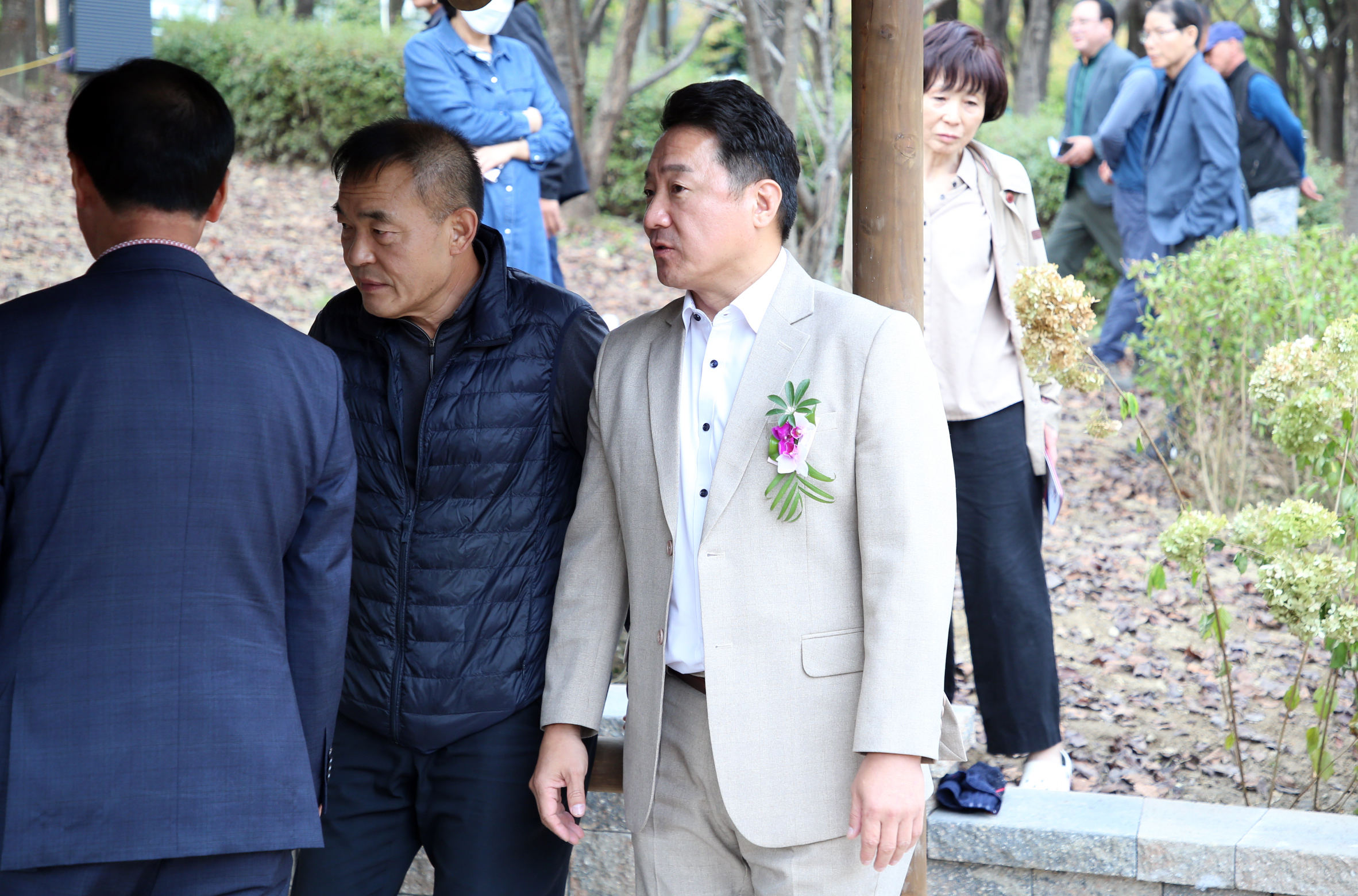 구미동 맨발 황톳길 개장식 - 5