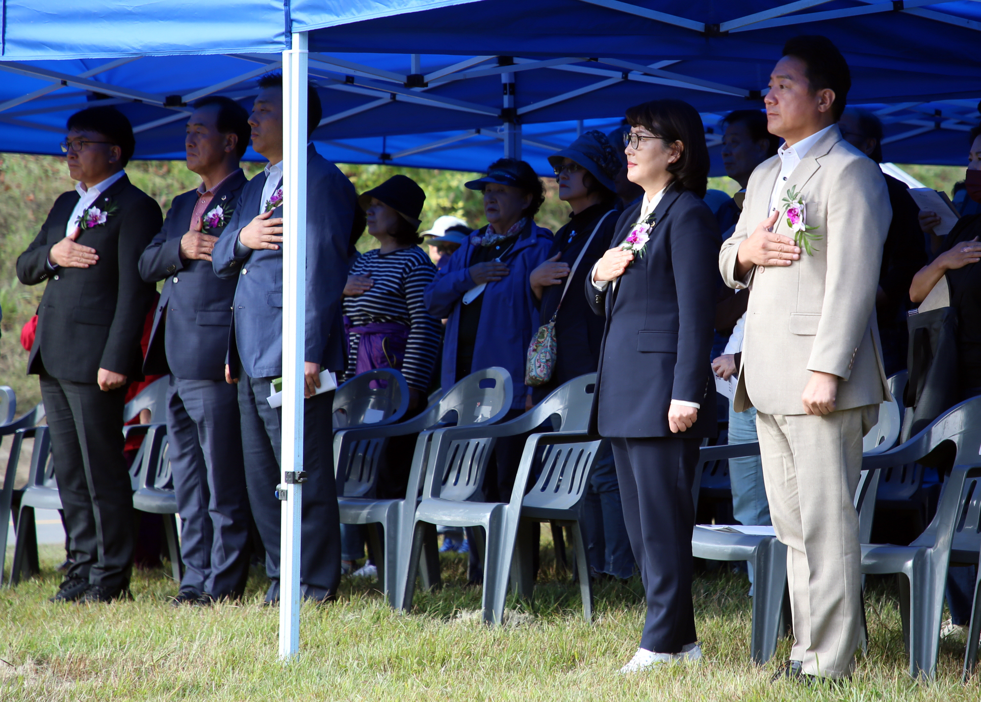 구미동 맨발 황톳길 개장식 - 11