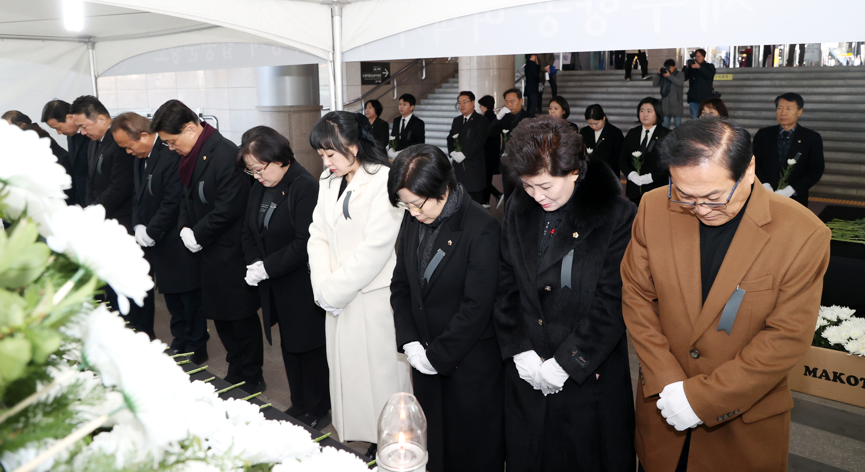제주항공 여객기 사고 희생자 합동분향 - 1