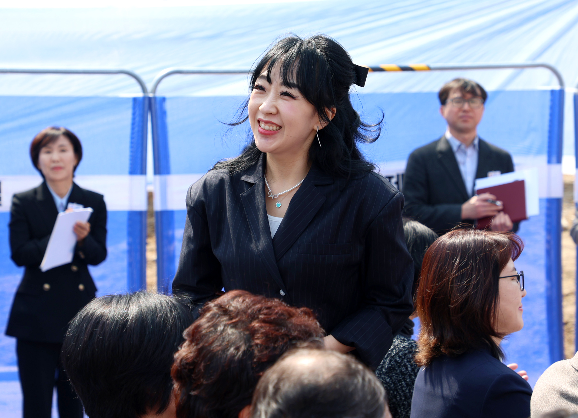 성남시박물관 전시동 건립공사 기공식 - 10