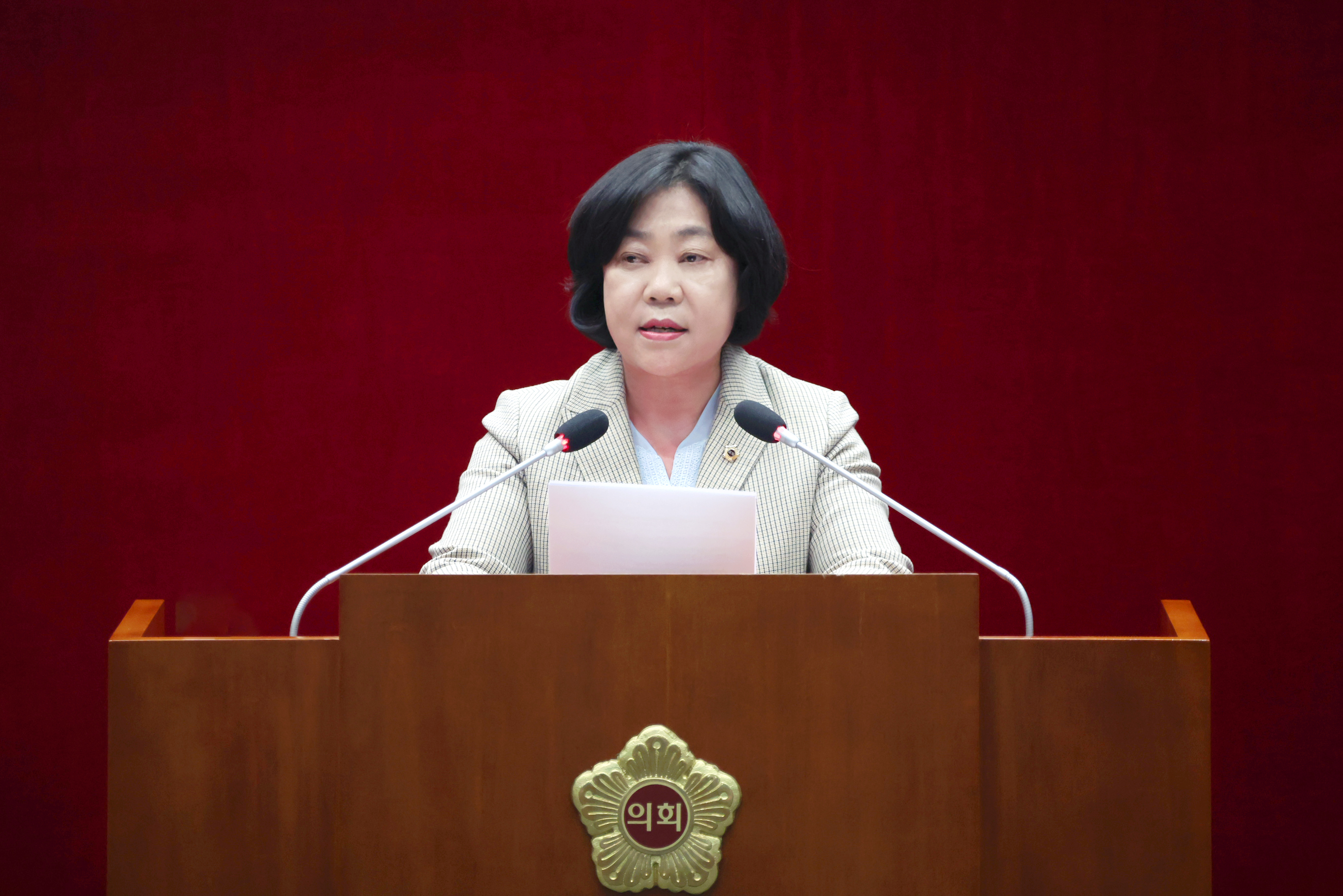 제302회 임시회 개회식 및 제1차 본회의 - 2