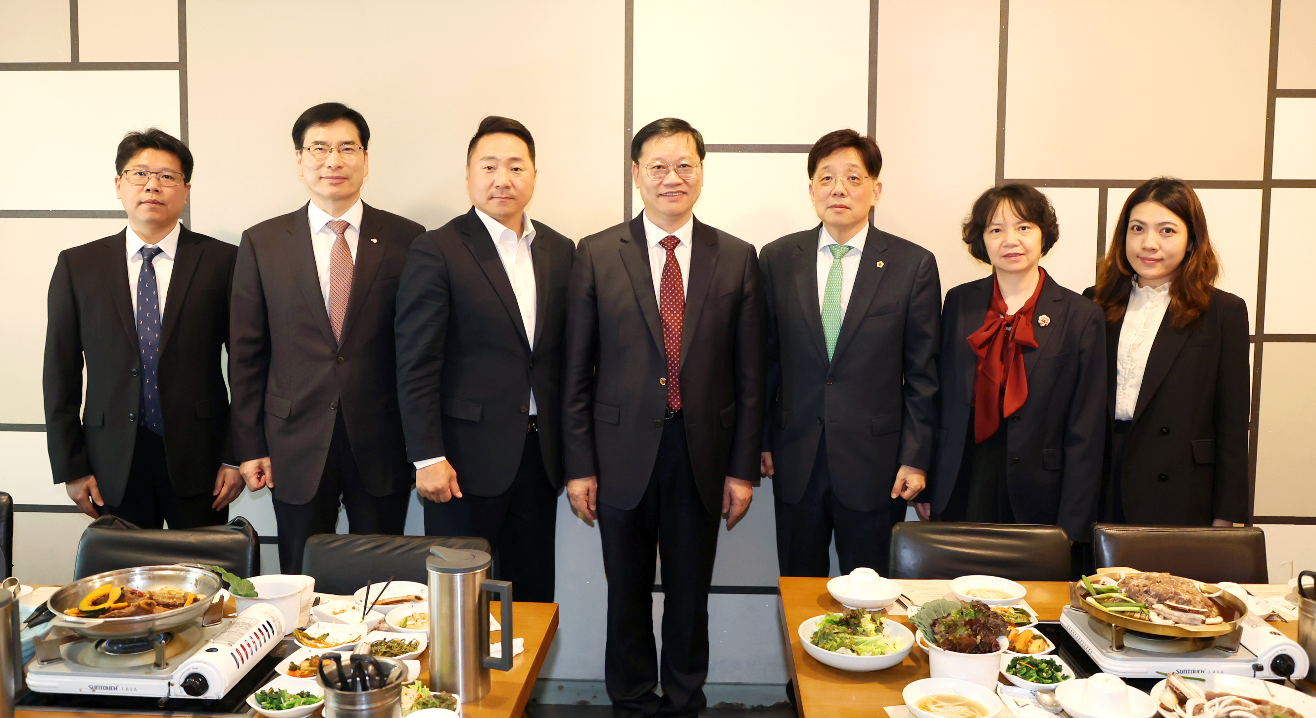 중국 불산시 방문단 오찬 - 1