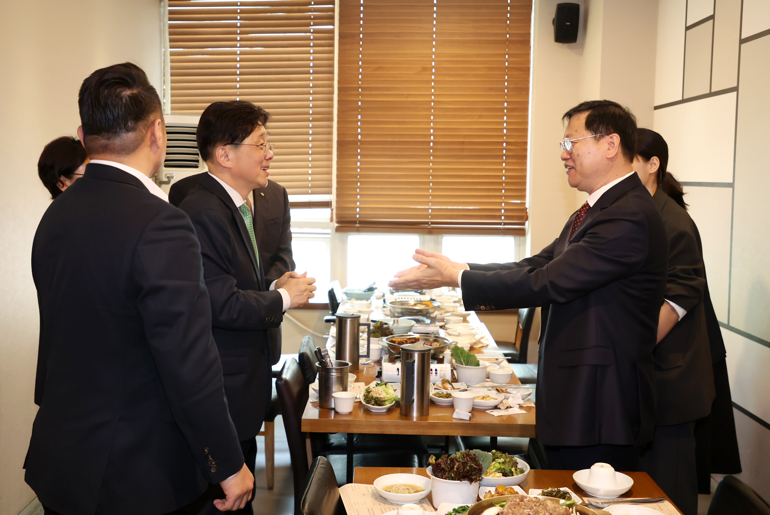 중국 불산시 방문단 오찬 - 4