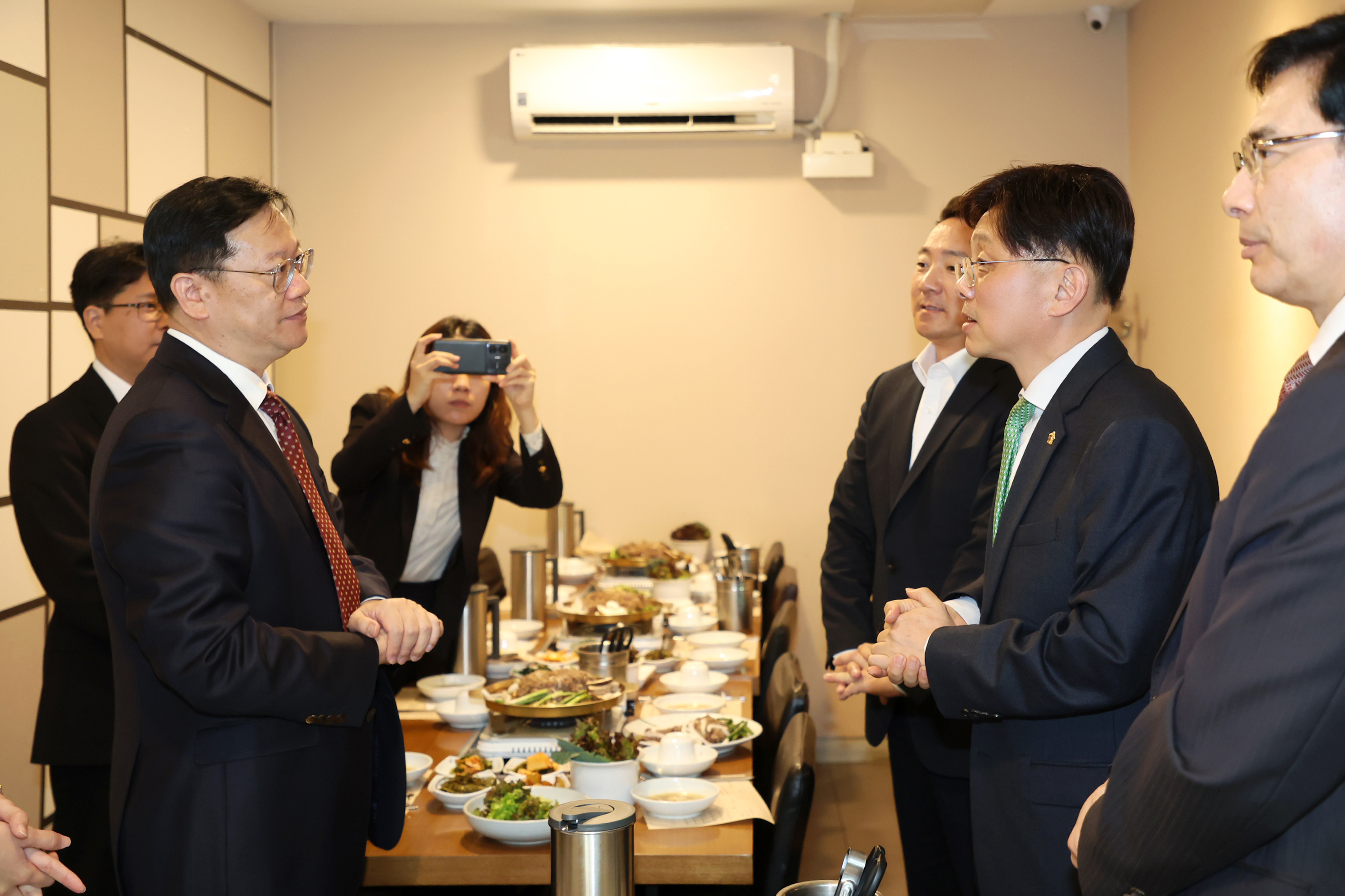 중국 불산시 방문단 오찬 - 5