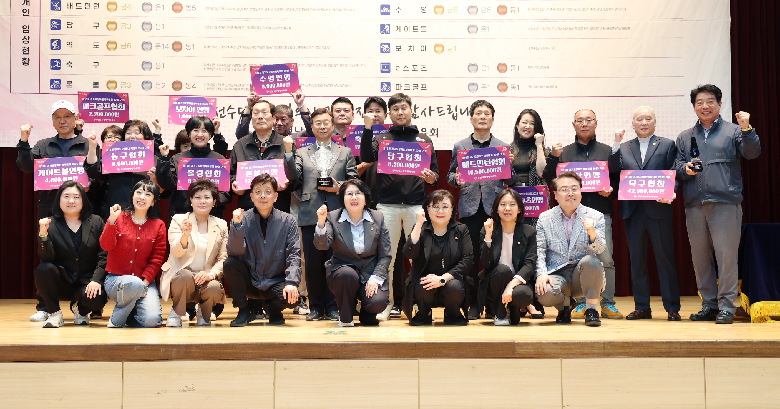 제15회 경기도장애인체육대회 출전선수단 해단식 - 3