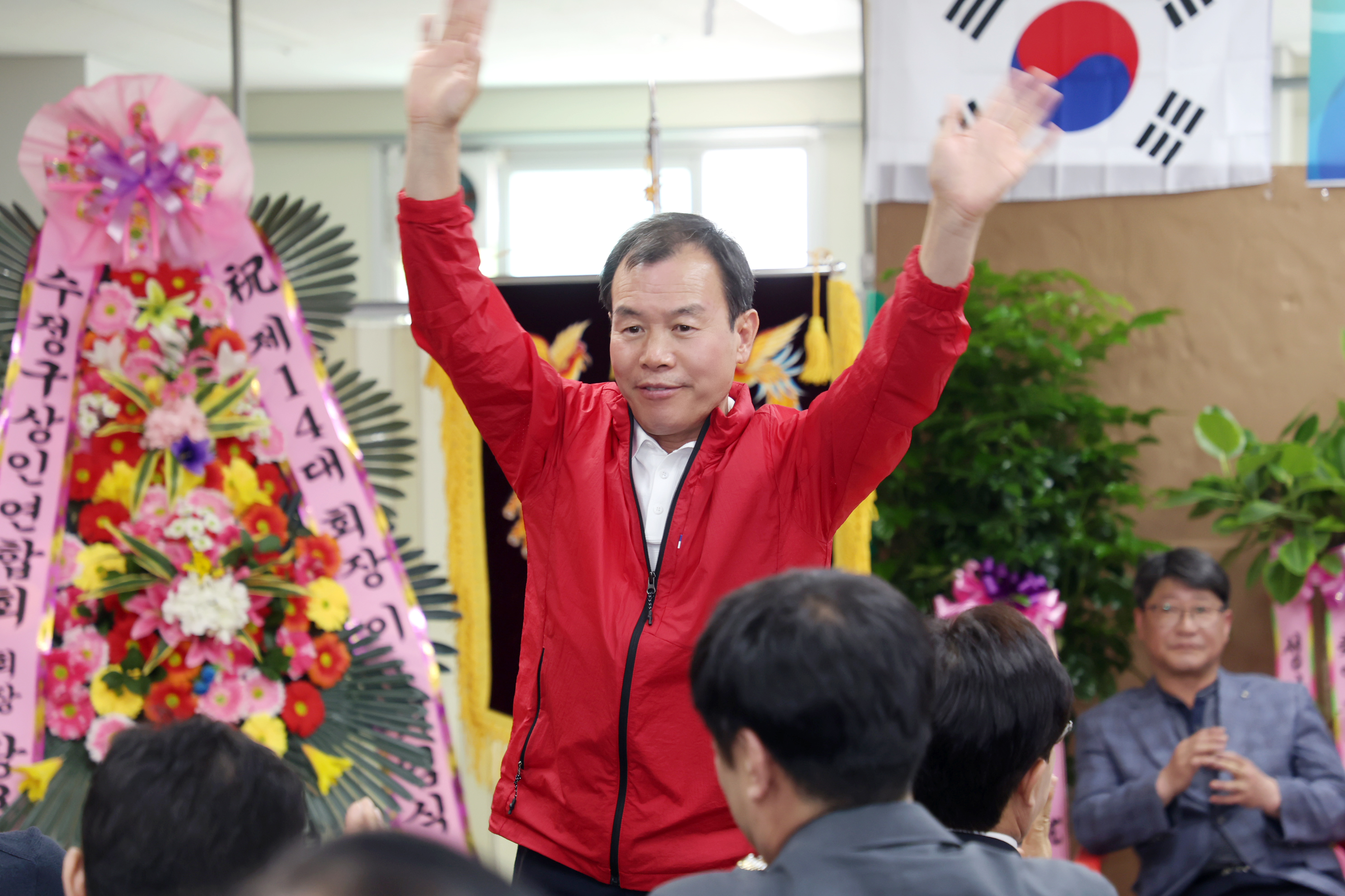 성호임시시장 상인회장 이취임식 - 2