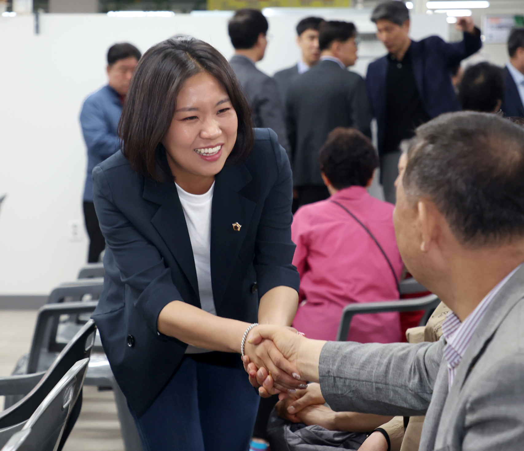 성호임시시장 상인회장 이취임식 - 3
