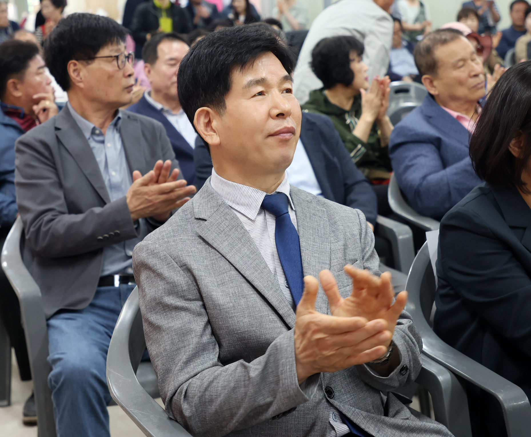 성호임시시장 상인회장 이취임식 - 2