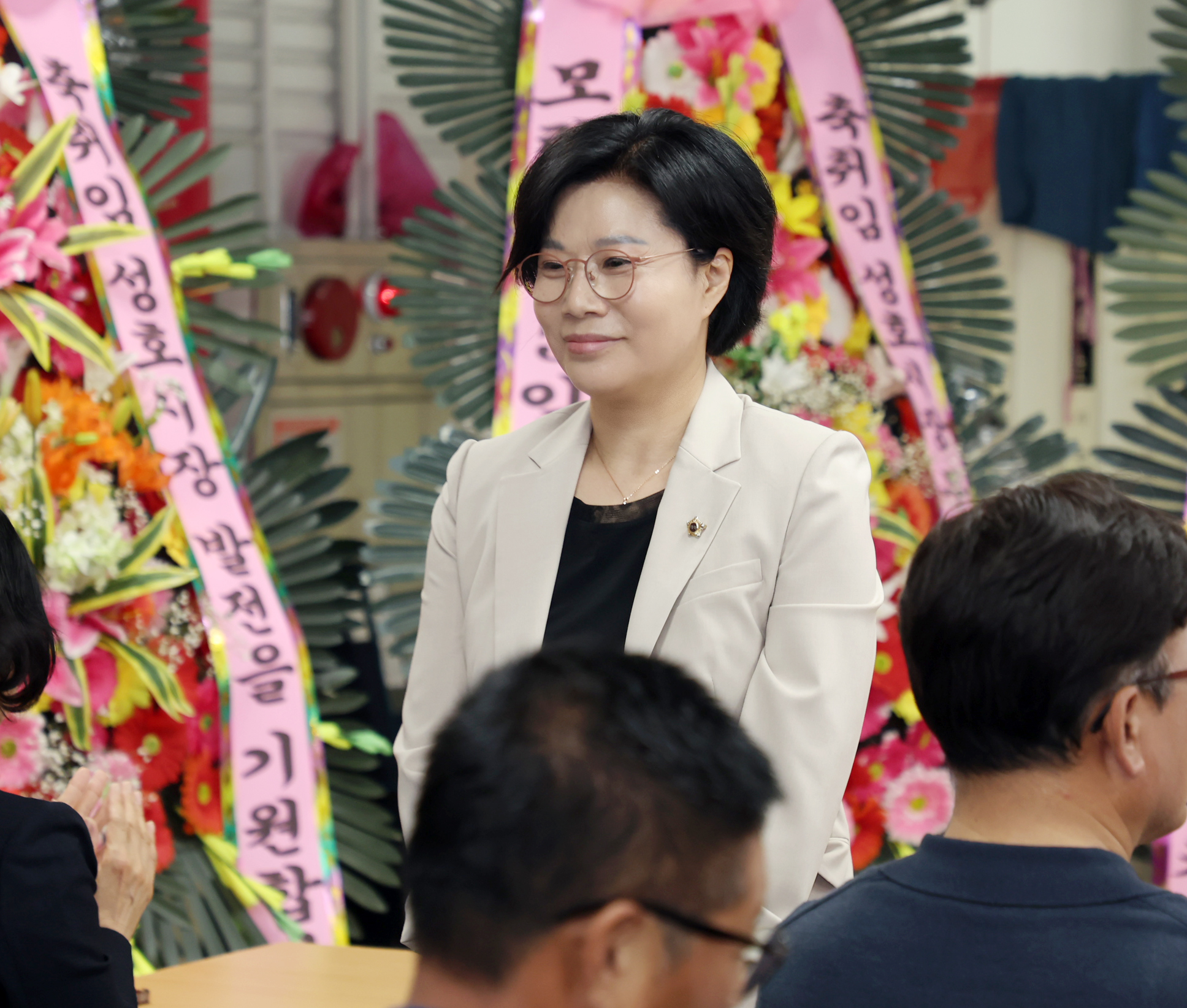 성호임시시장 상인회장 이취임식 - 2