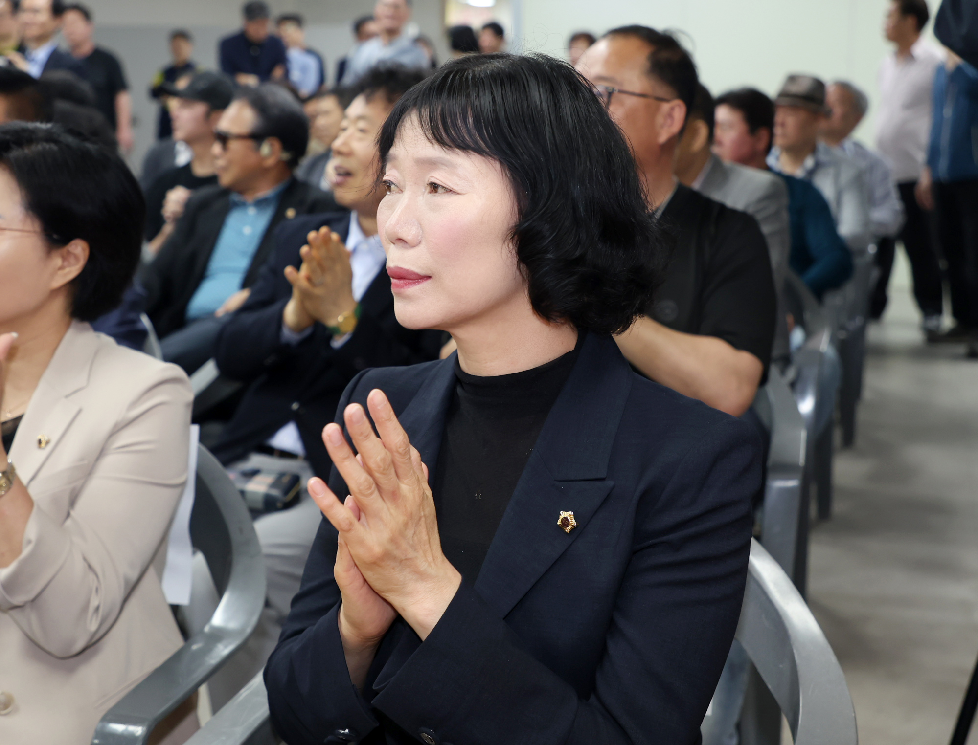성호임시시장 상인회장 이취임식 - 3