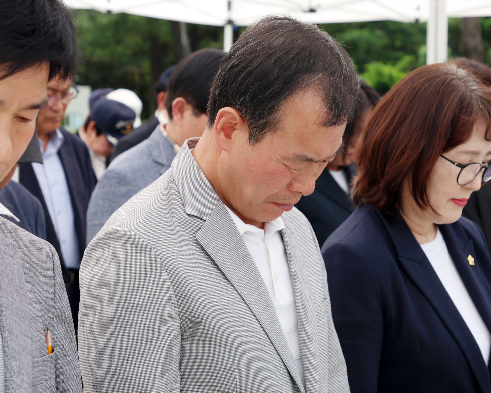 시청 현충탑 제막식 - 3
