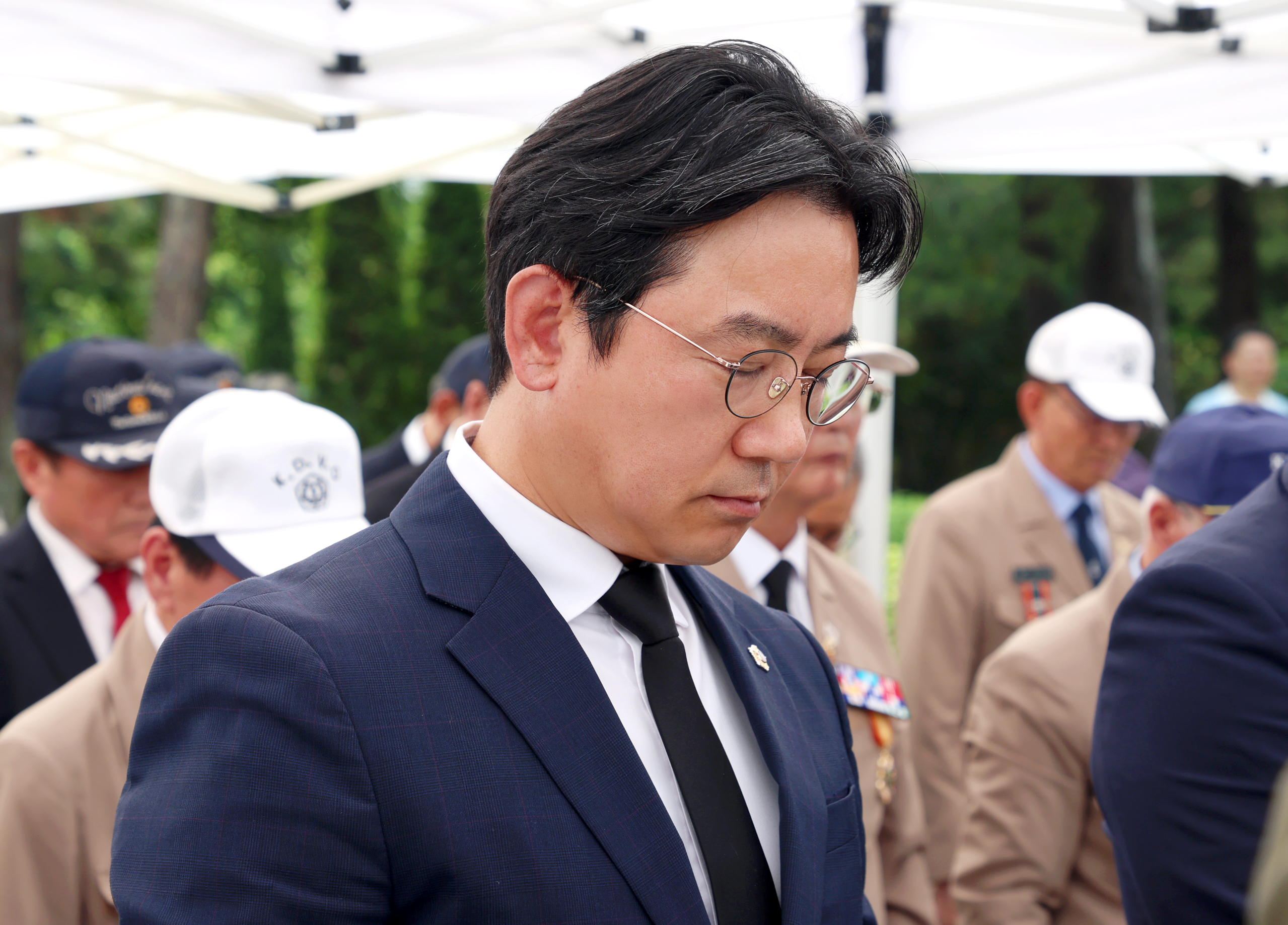 시청 현충탑 제막식 - 2