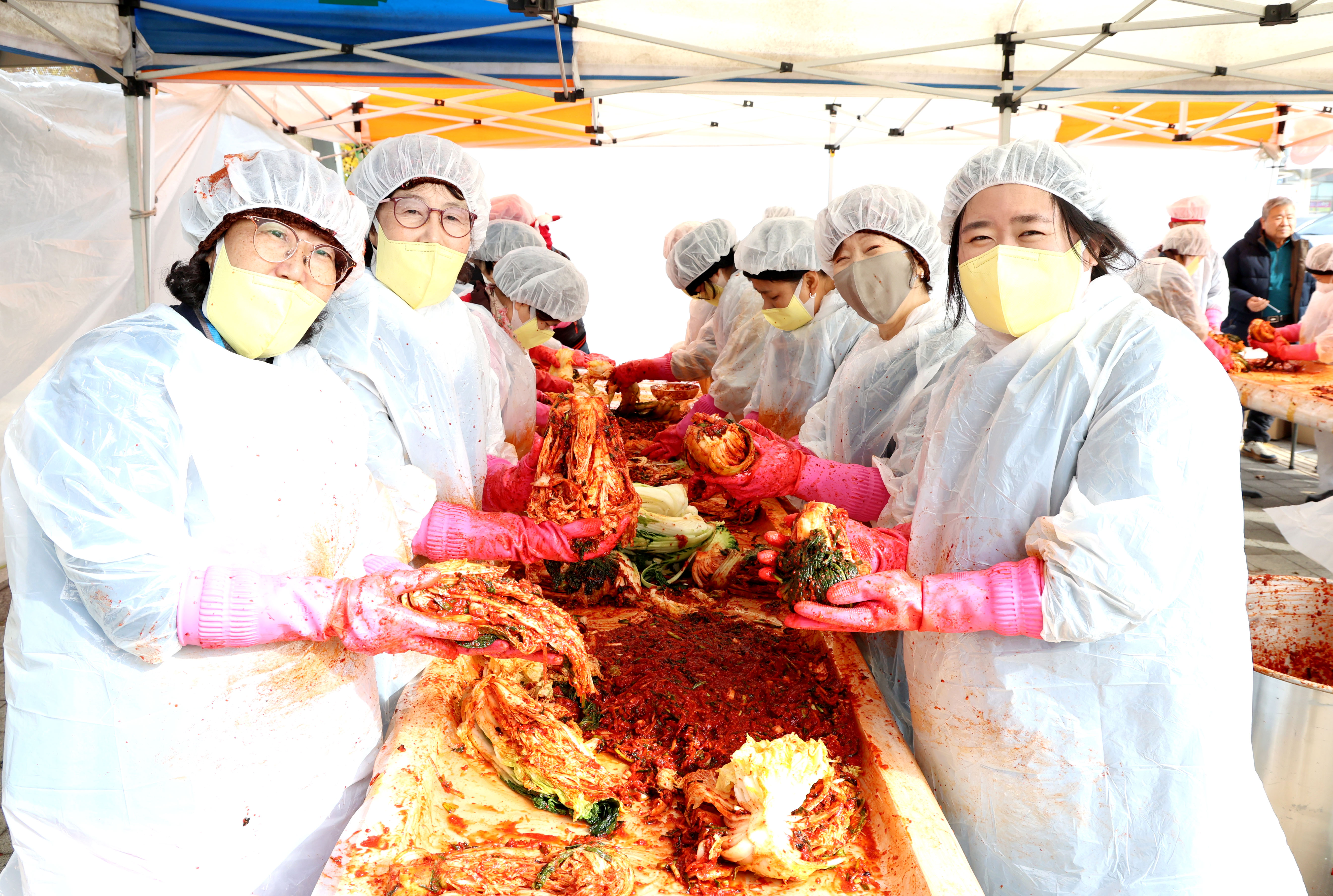 모란상인회 김장담그기행사 - 1