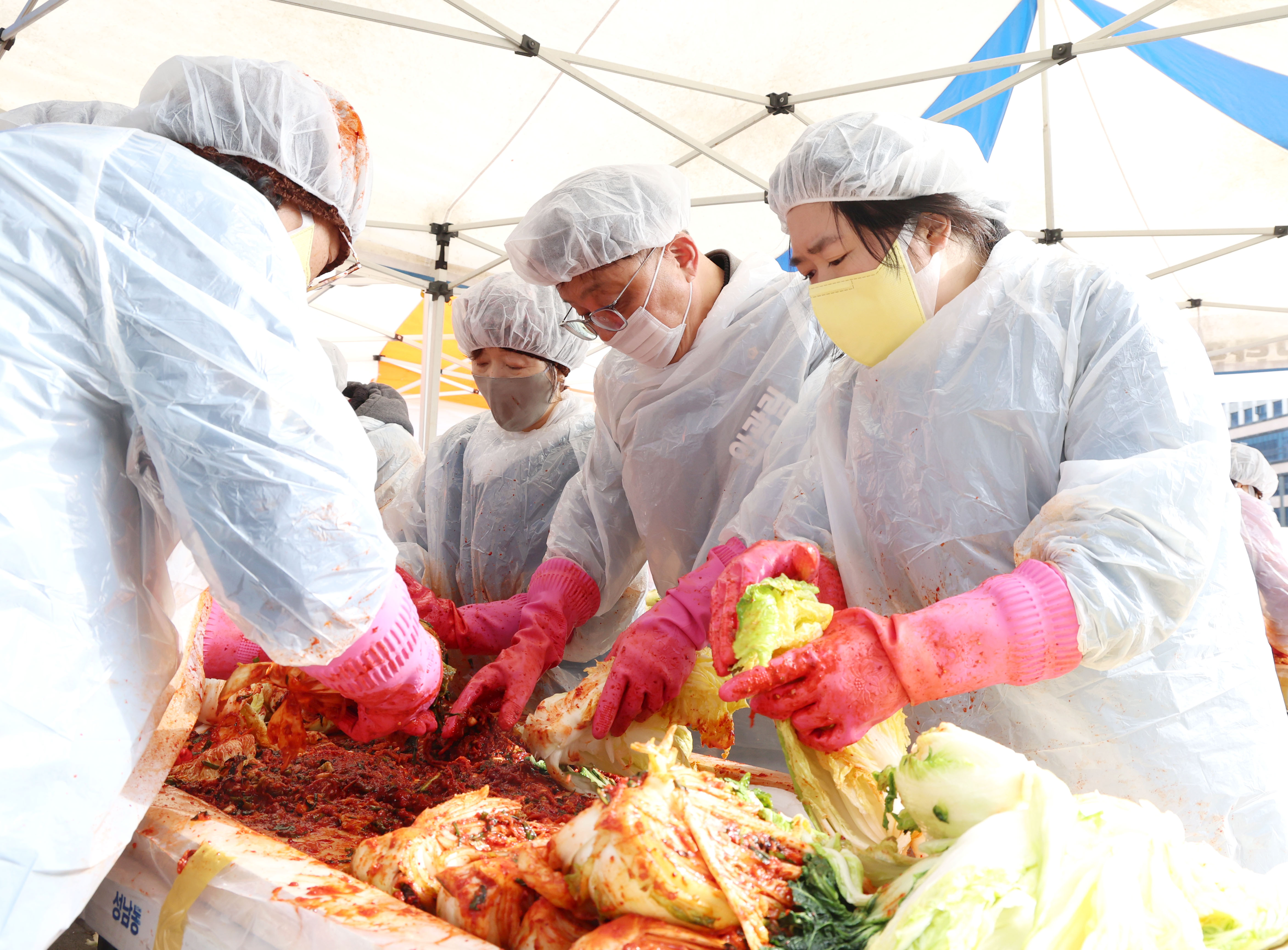 모란상인회 김장담그기행사 - 2