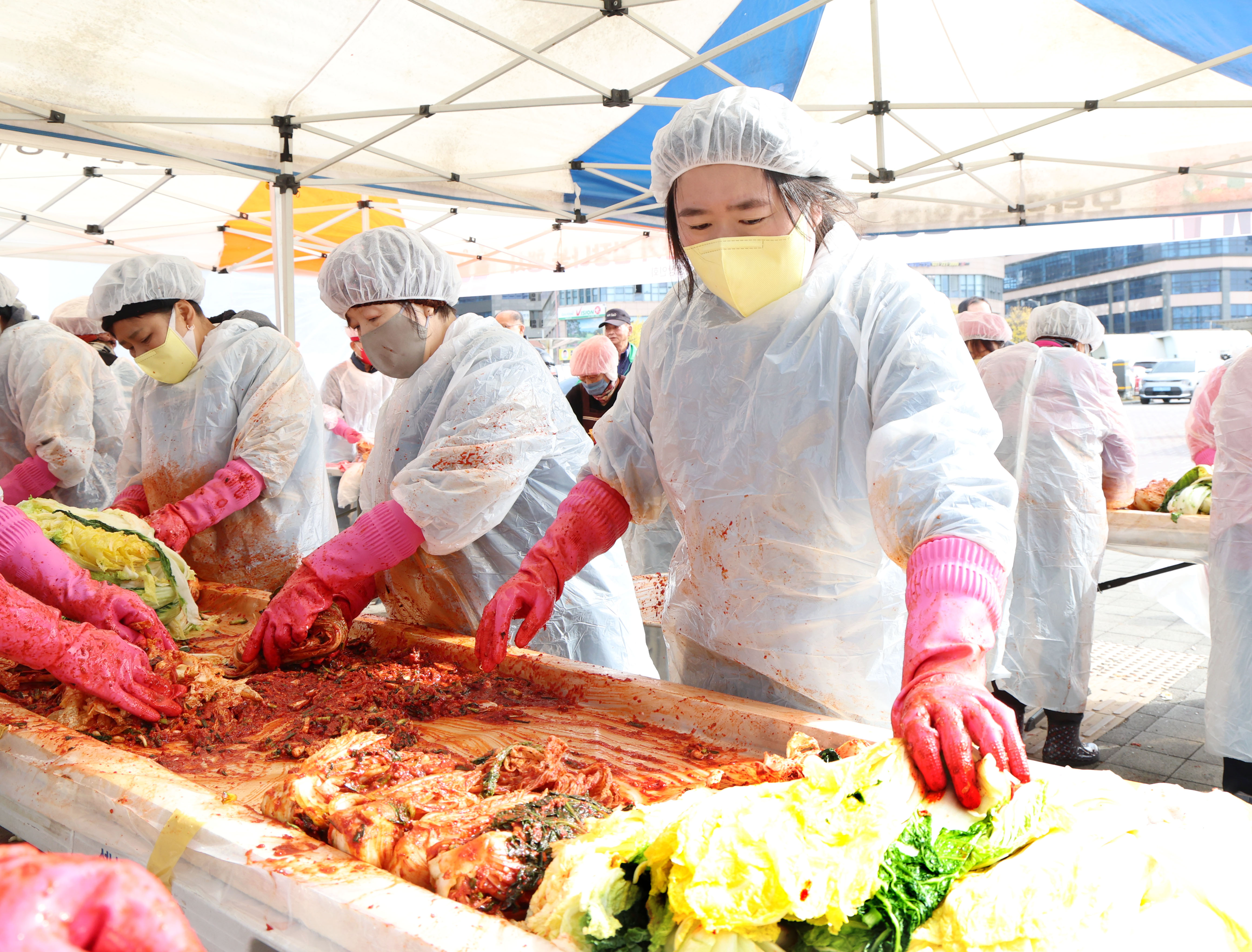 모란상인회 김장담그기행사 - 4