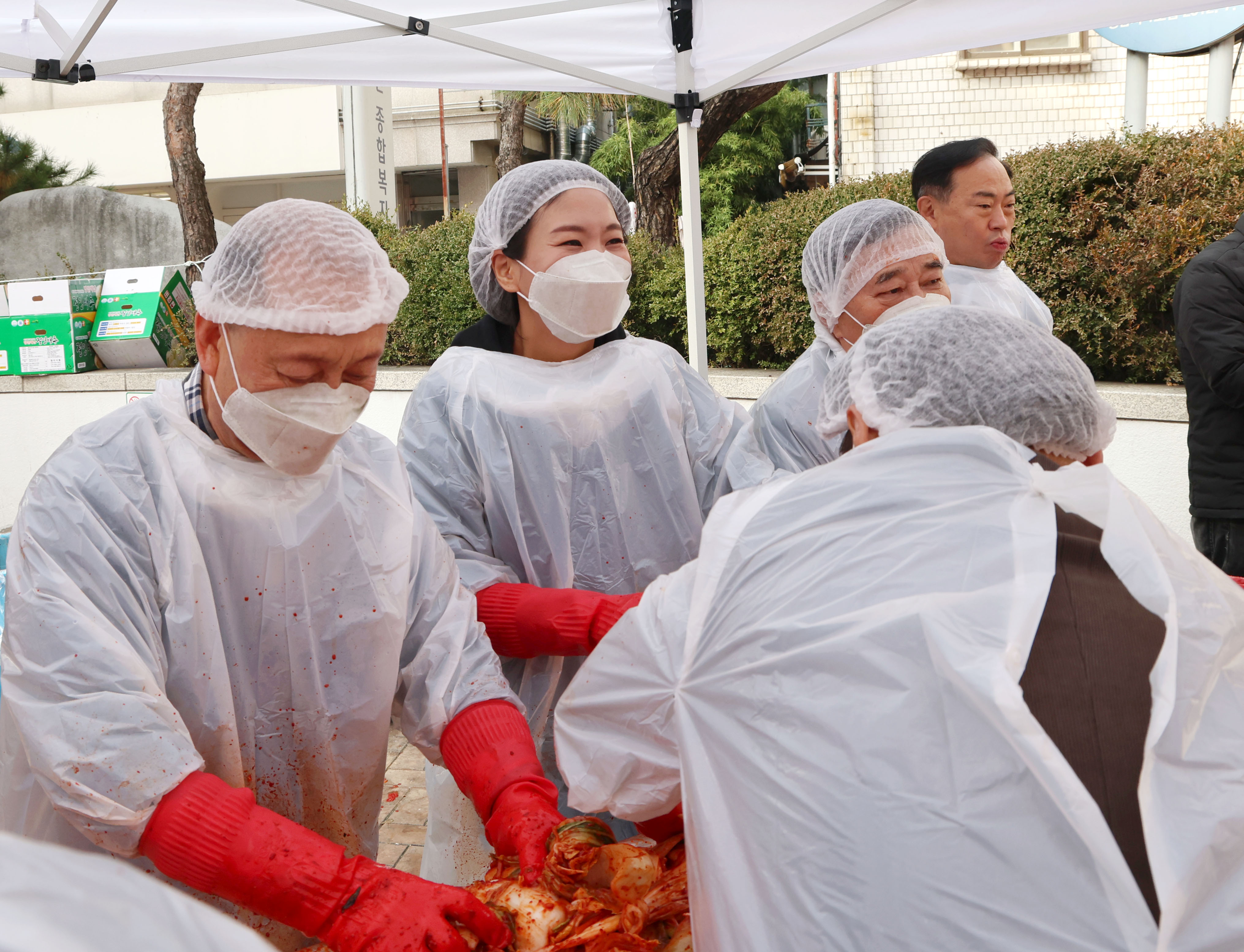 중원구단체장연합회 김장행사 - 7