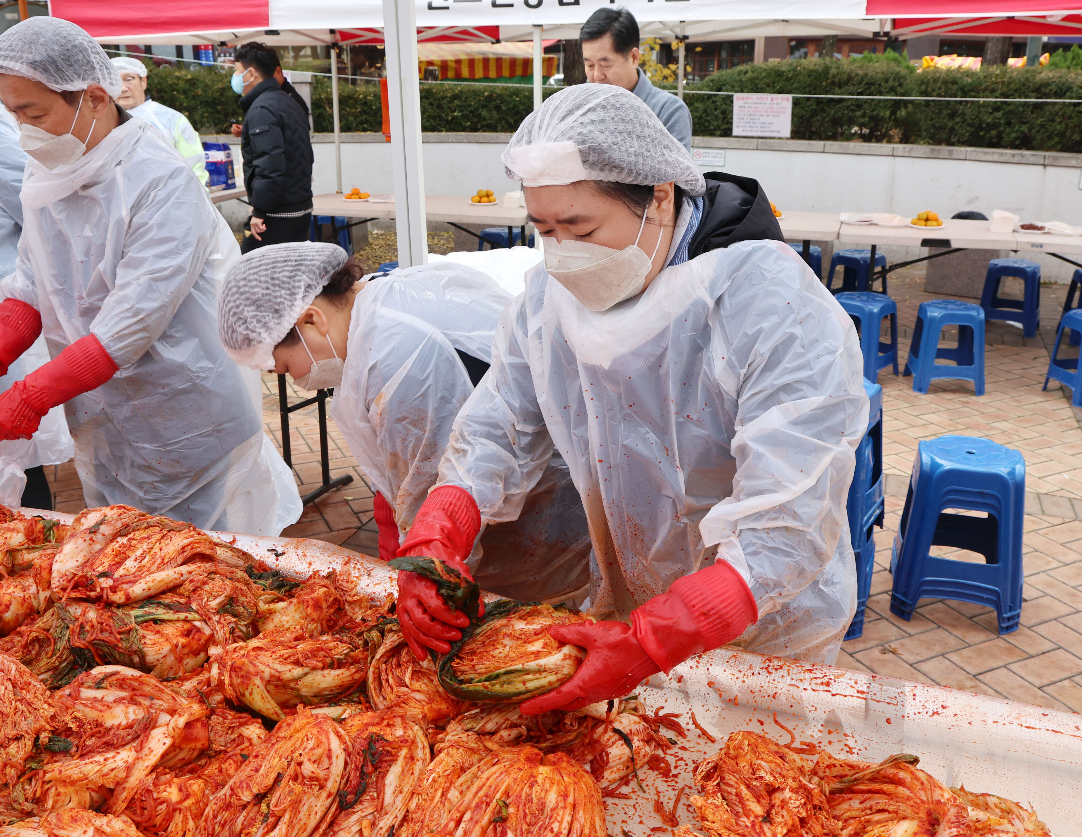 중원구단체장연합회 김장행사 - 6