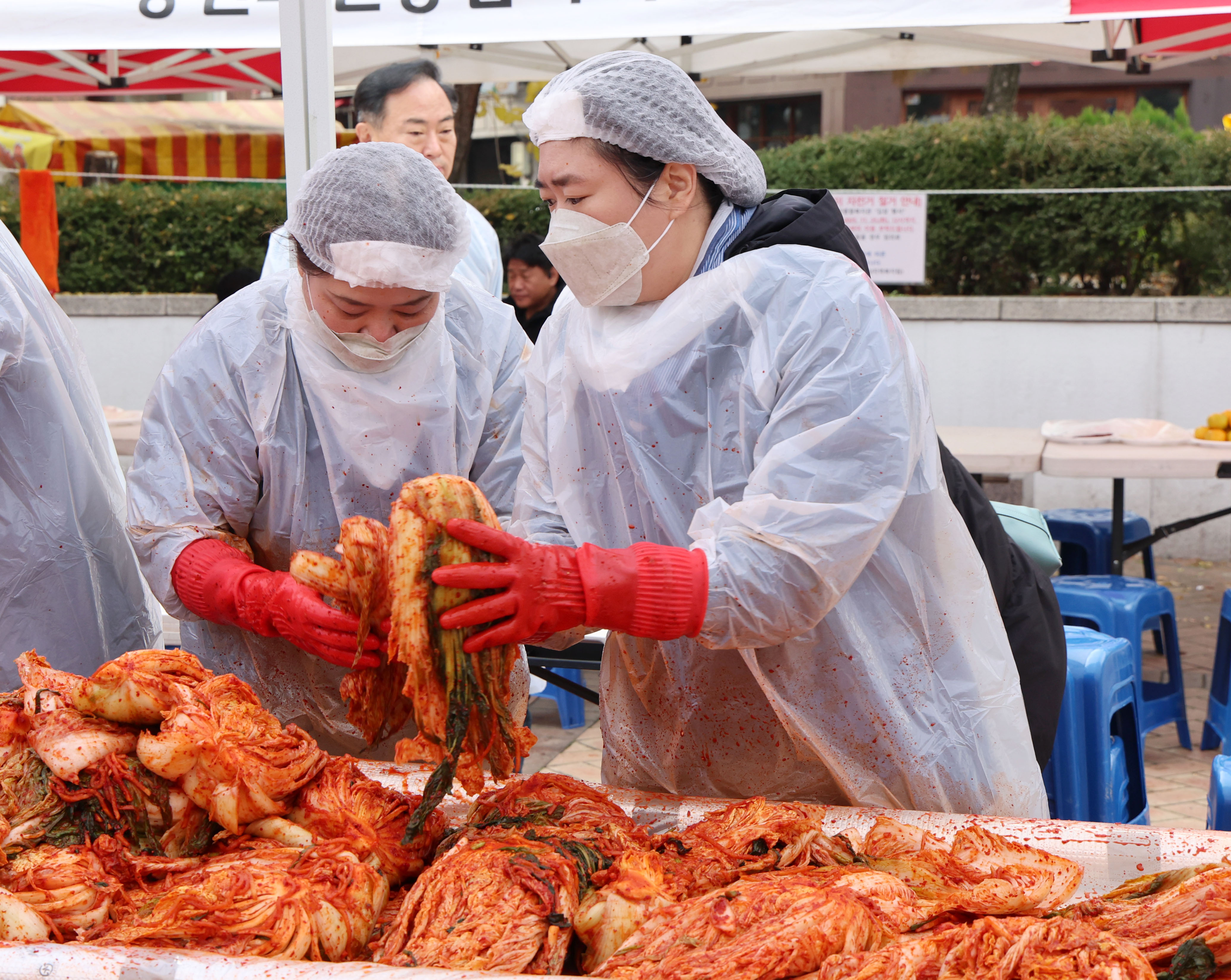 중원구단체장연합회 김장행사 - 8