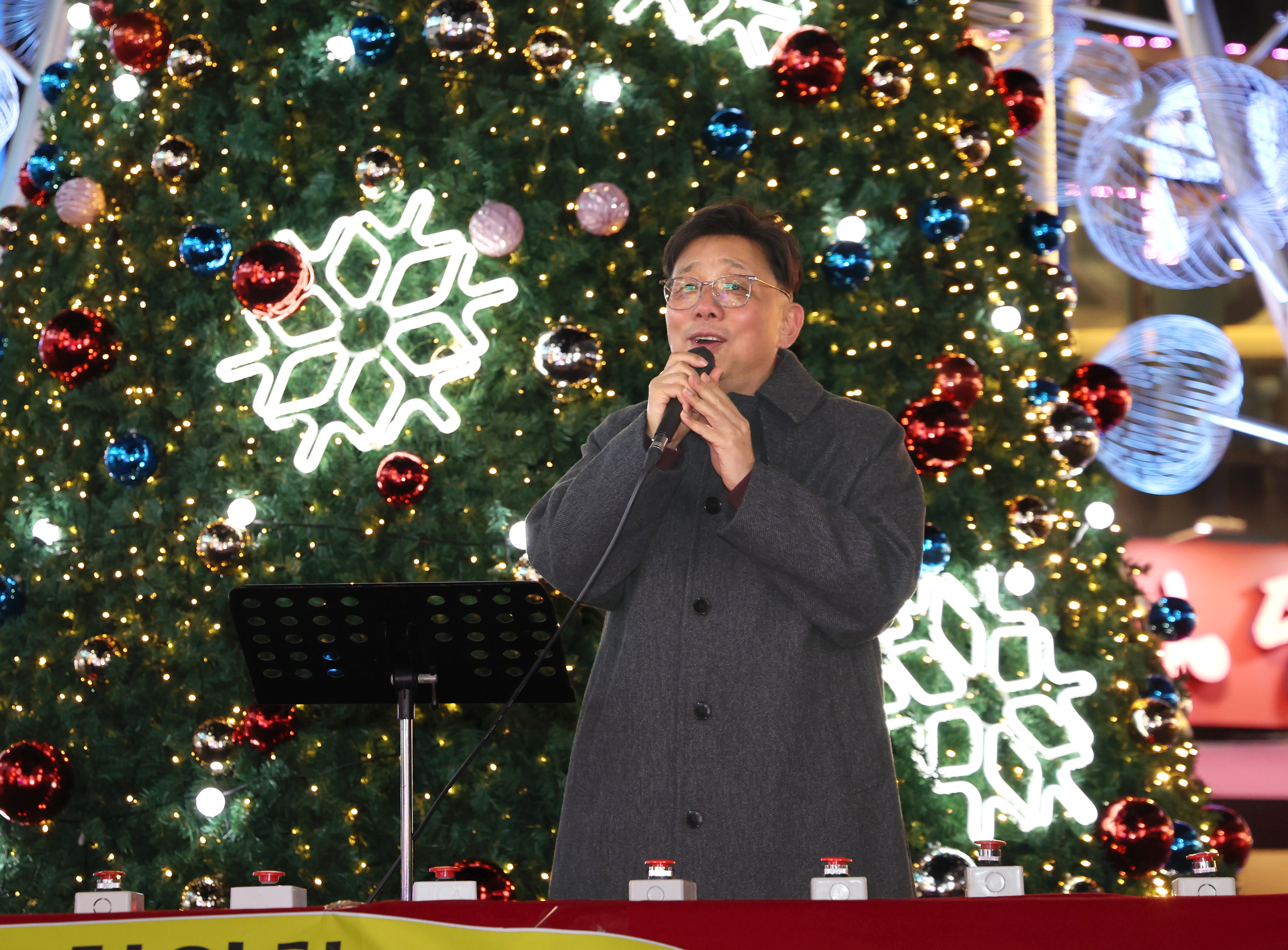 모란오거리 트리 점등식 - 4