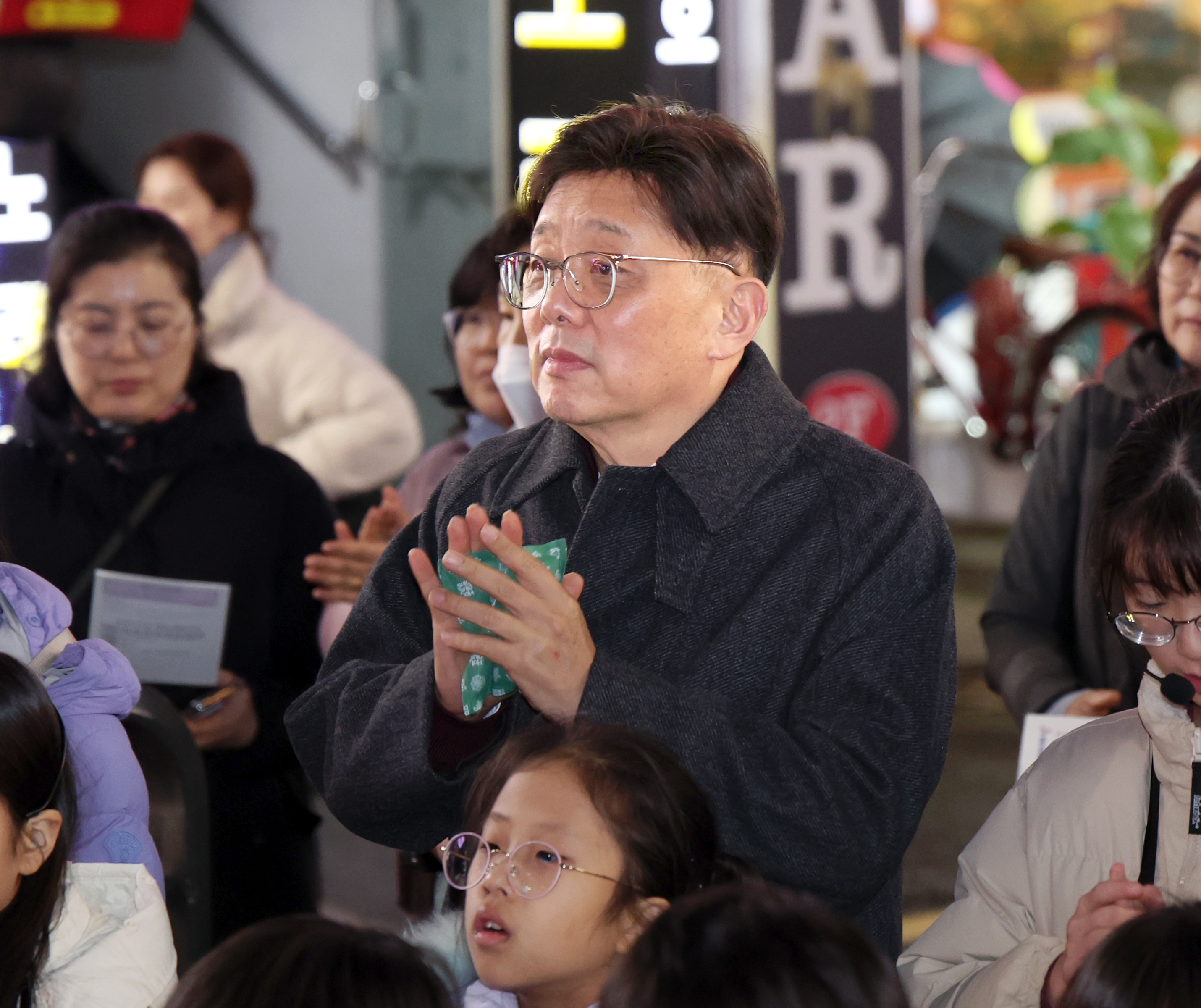 모란오거리 트리 점등식 - 8