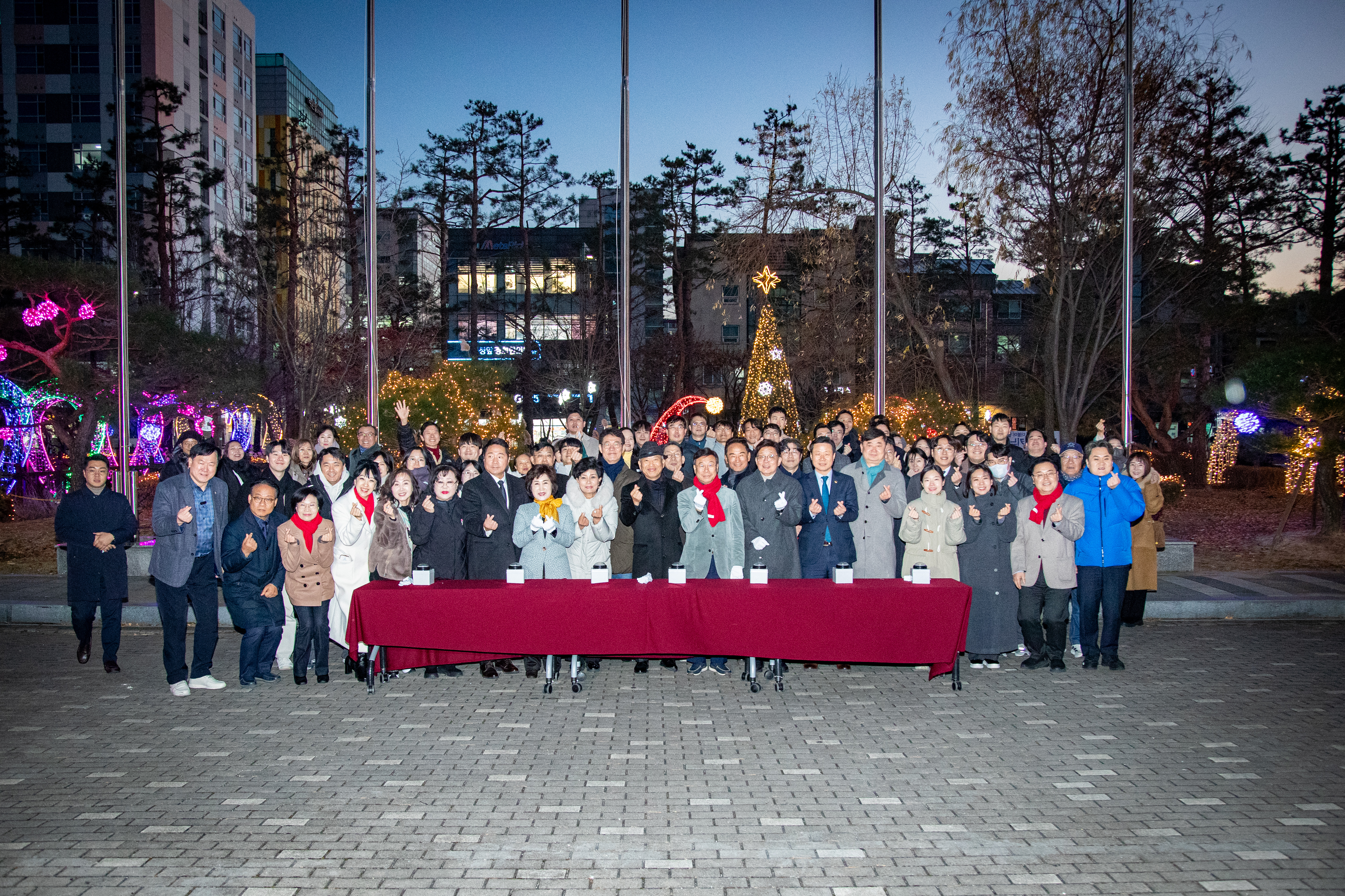 2025년 시청 트리 점등식 - 1