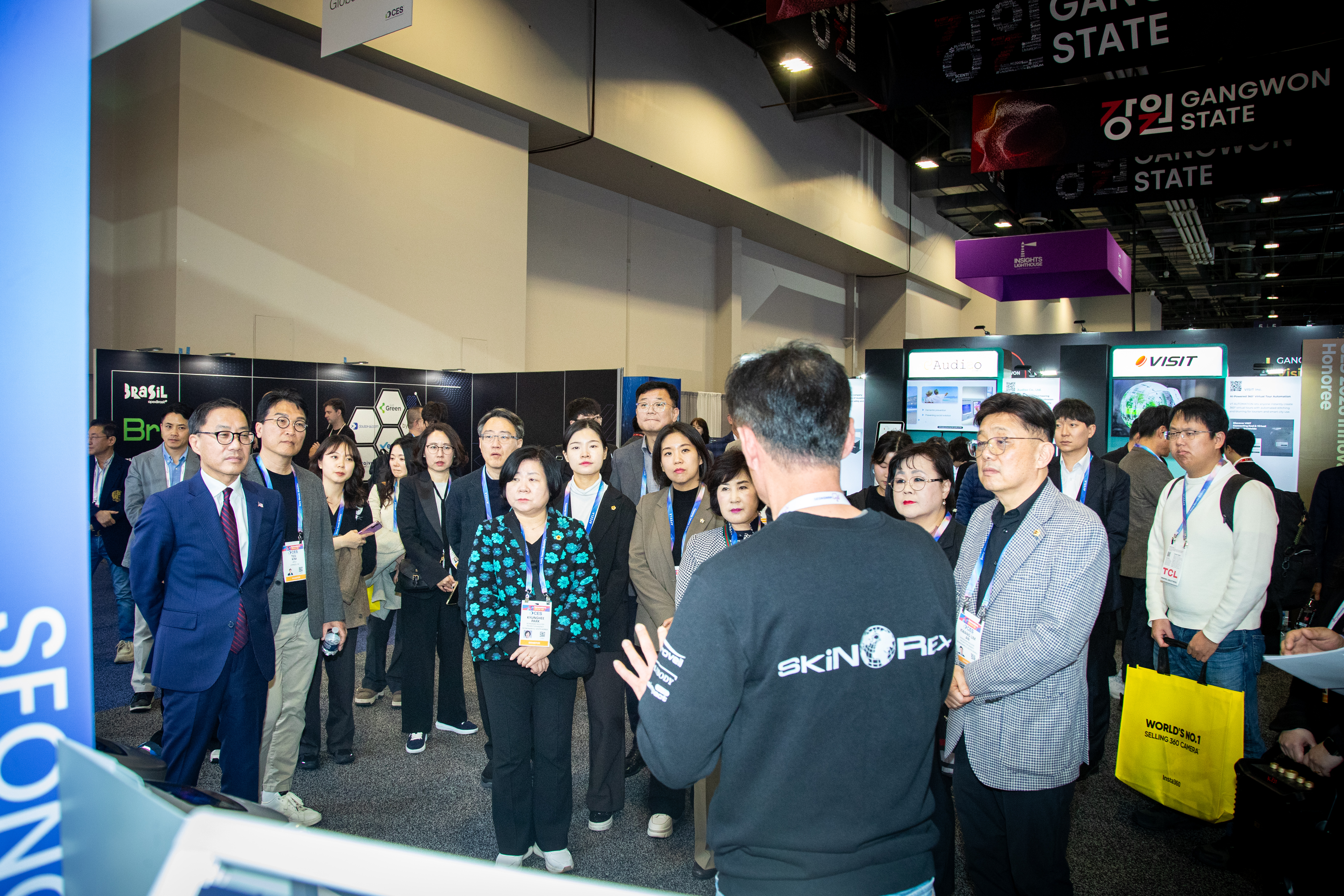 성남시의회 공무국외출장 1일차 (CES 성남관 개관식,참가기업 간담회) - 6
