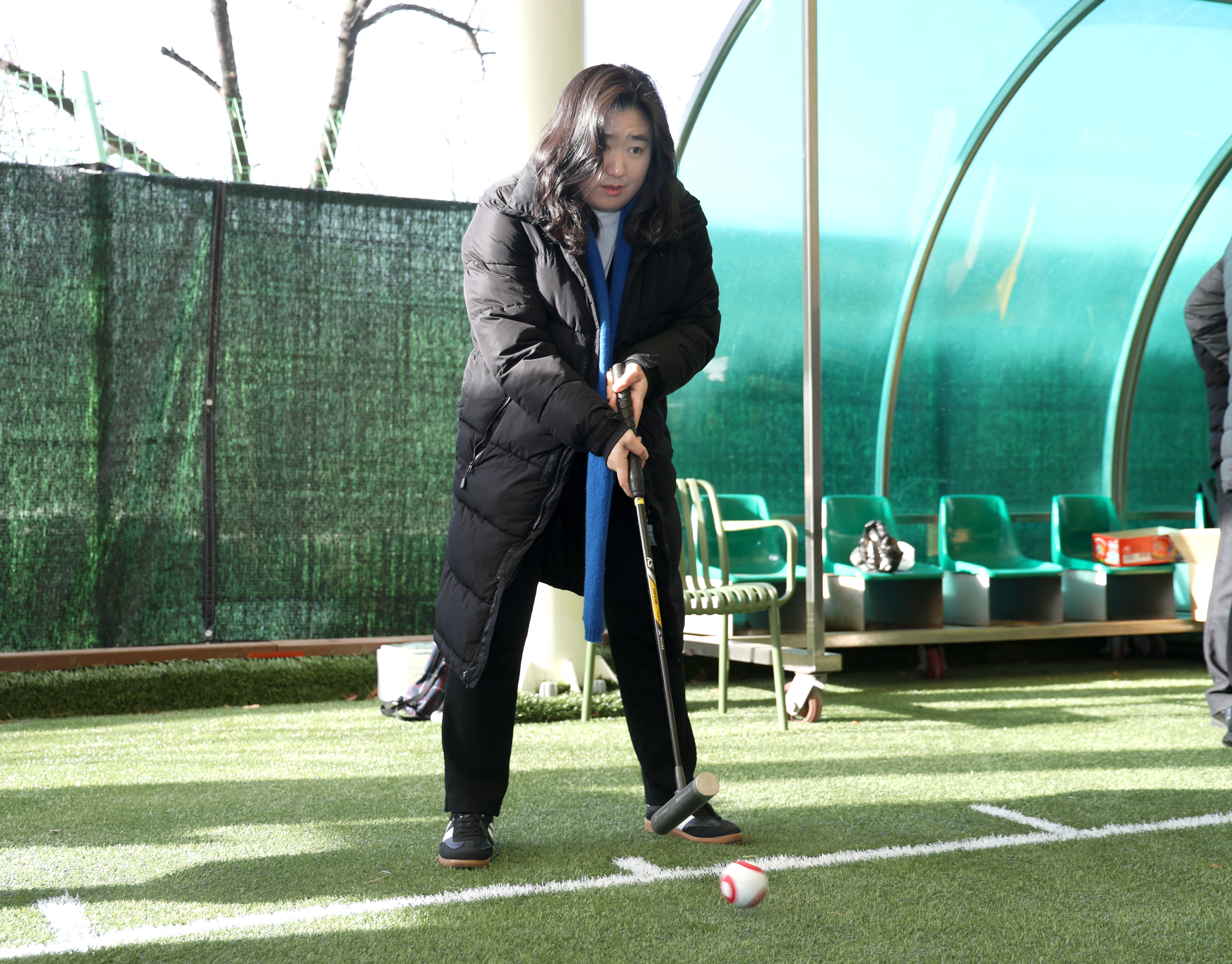 섬말공원 게이트볼장 지붕설치 준공식 - 6