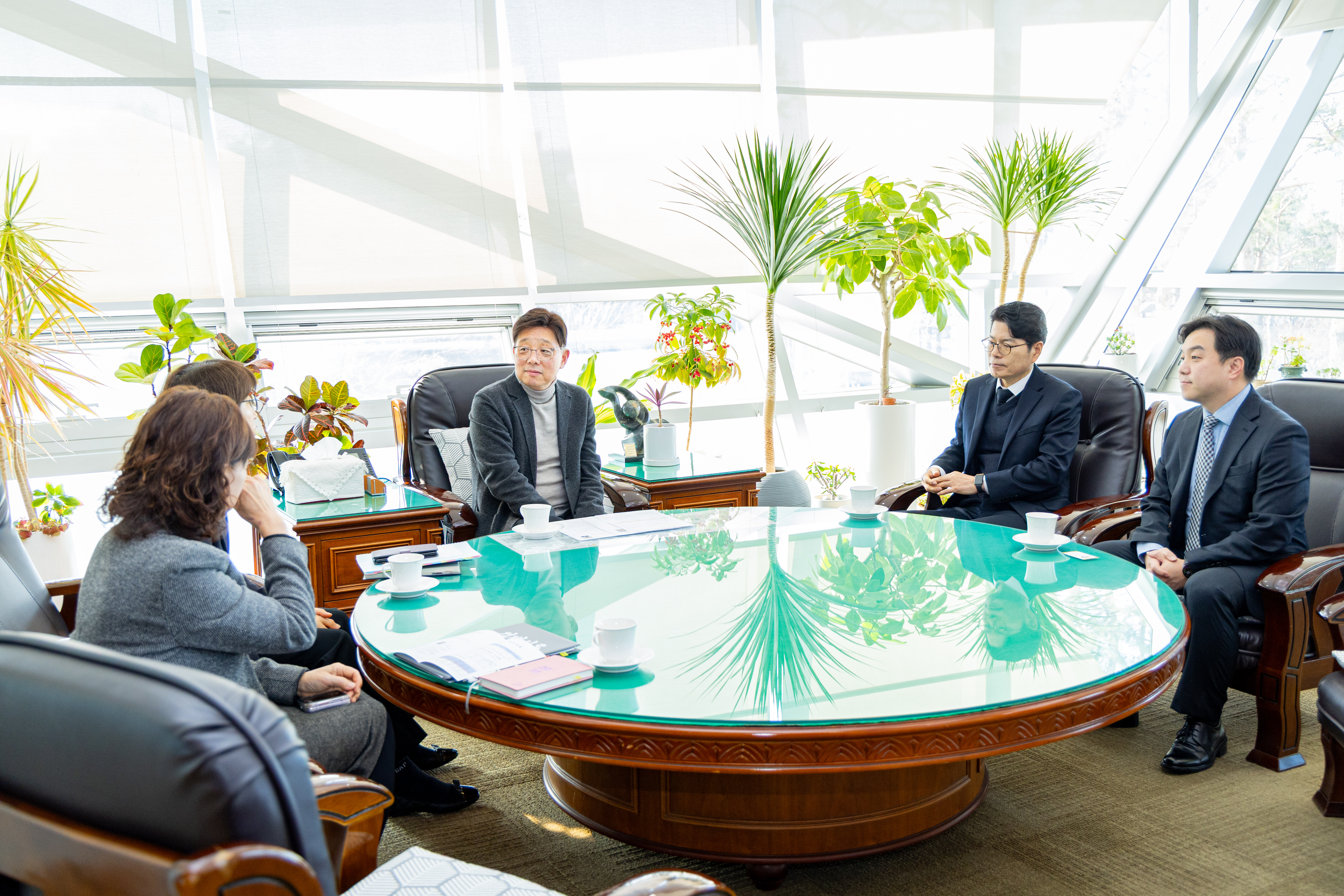 신임 성남,분당 세무서장 방문 - 2