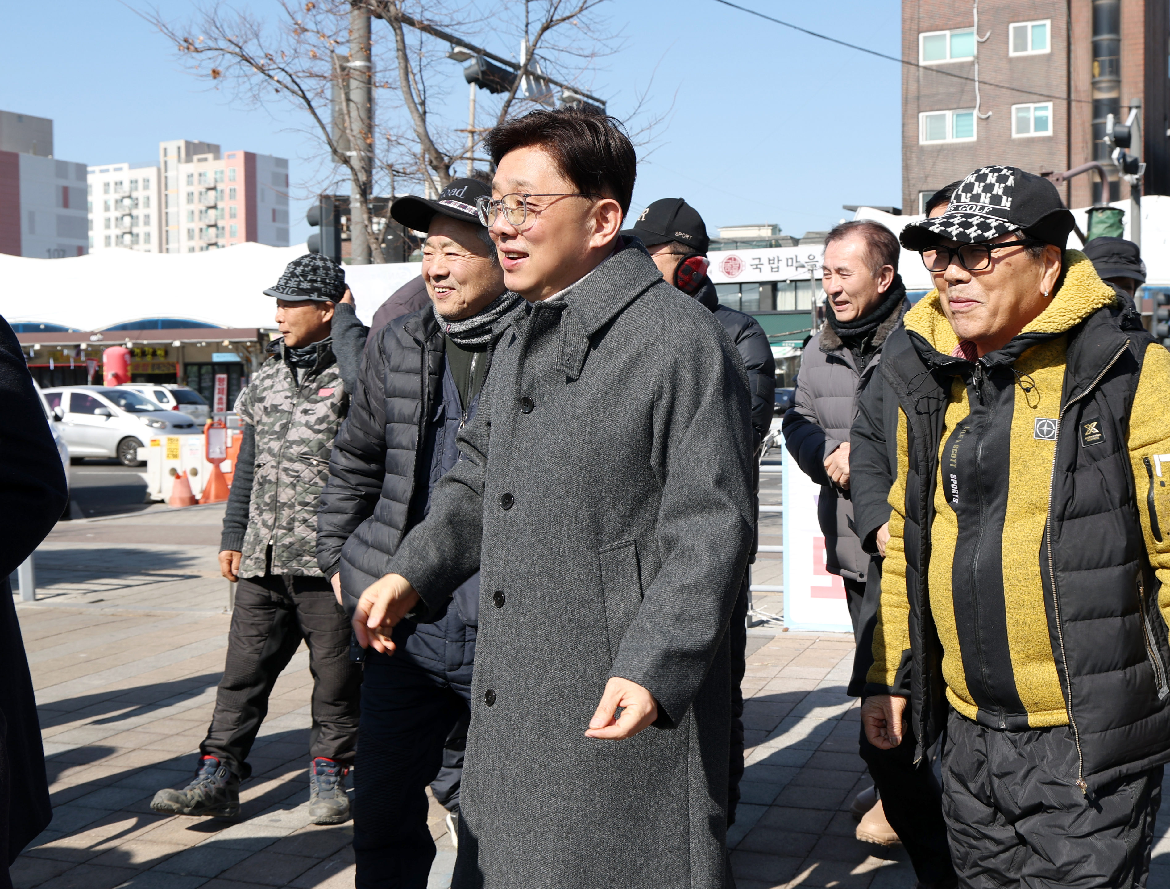 설맞이 모란5일장 전통시장 방문 - 2