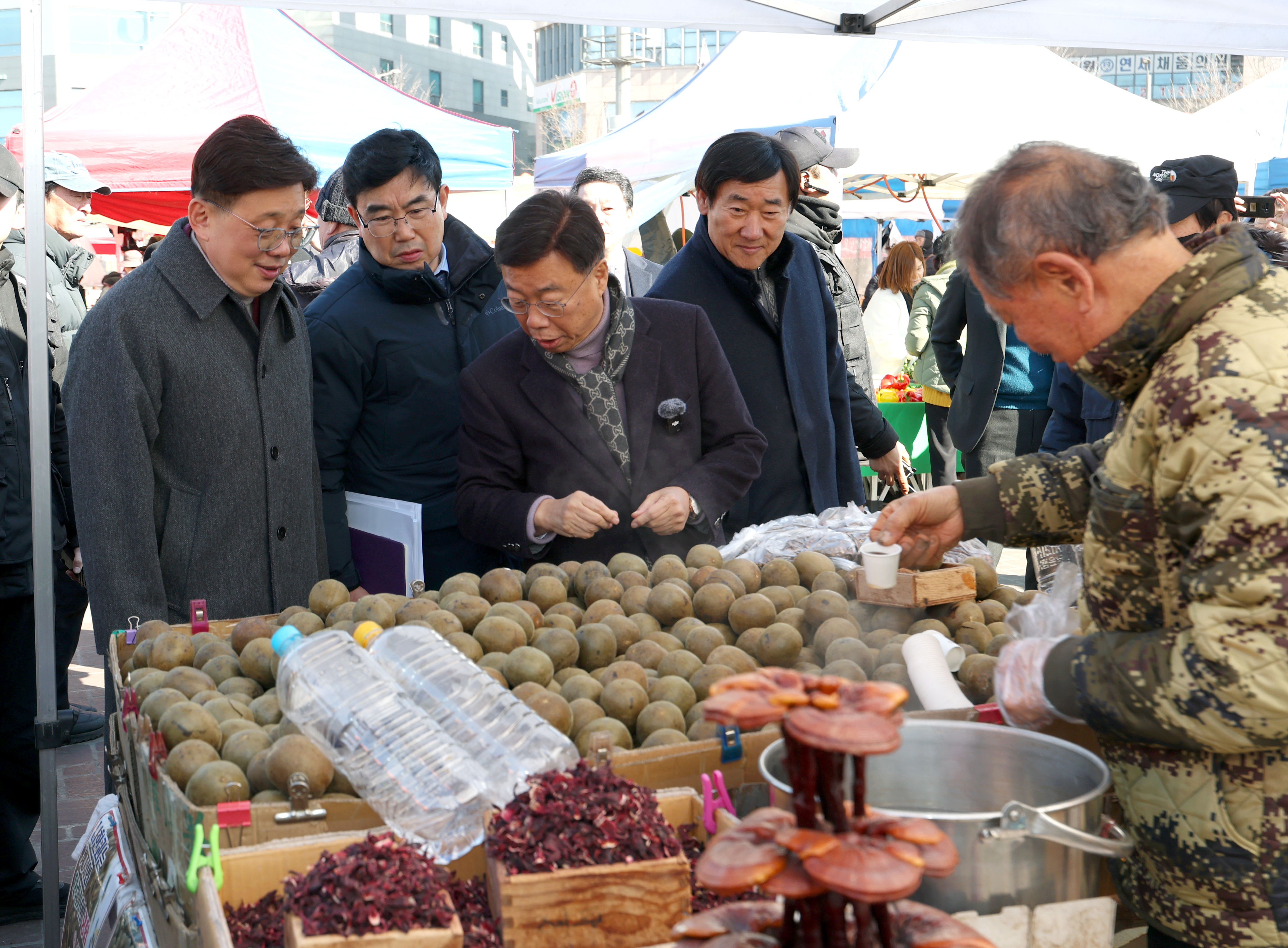 설맞이 모란5일장 전통시장 방문 - 8