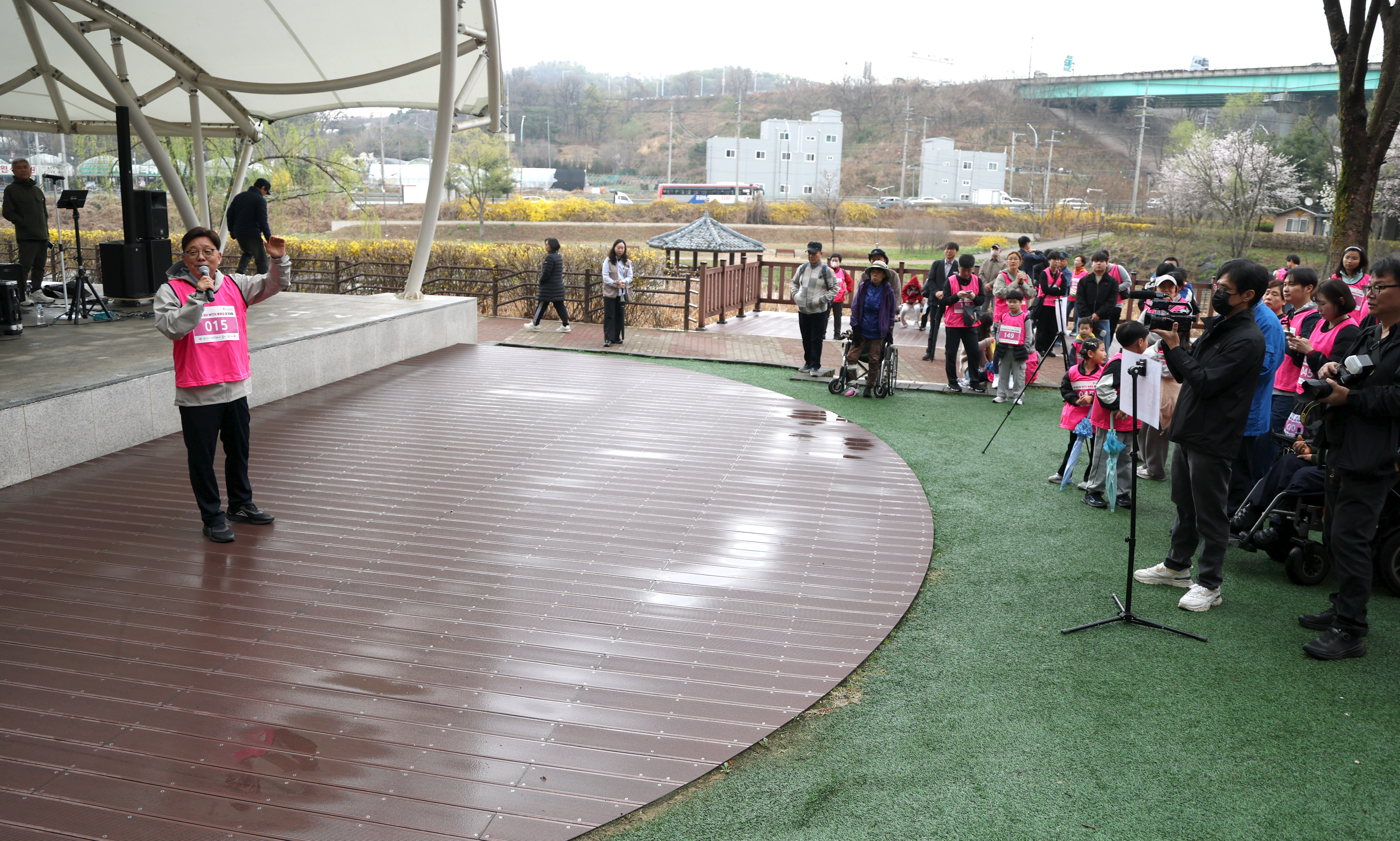 도촌동 벚꽃길 걷기 대회 - 4