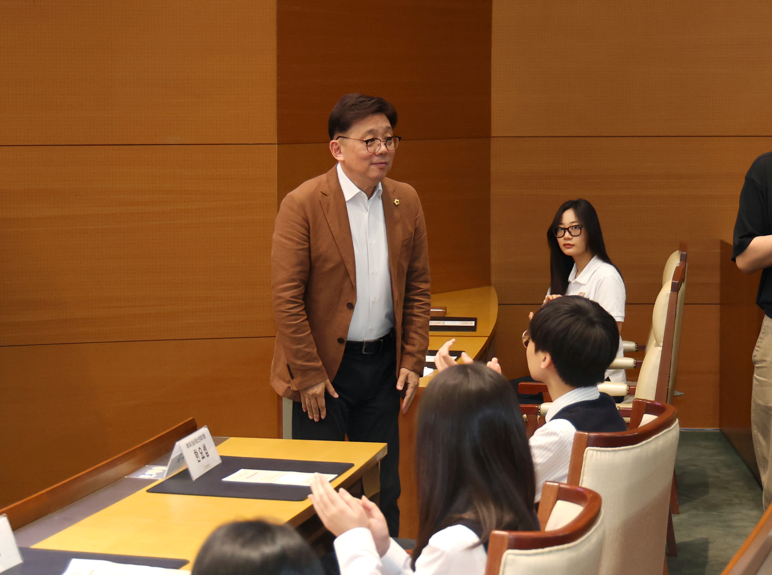 제10대 성남시청소년의회 당선증 교부식 - 22