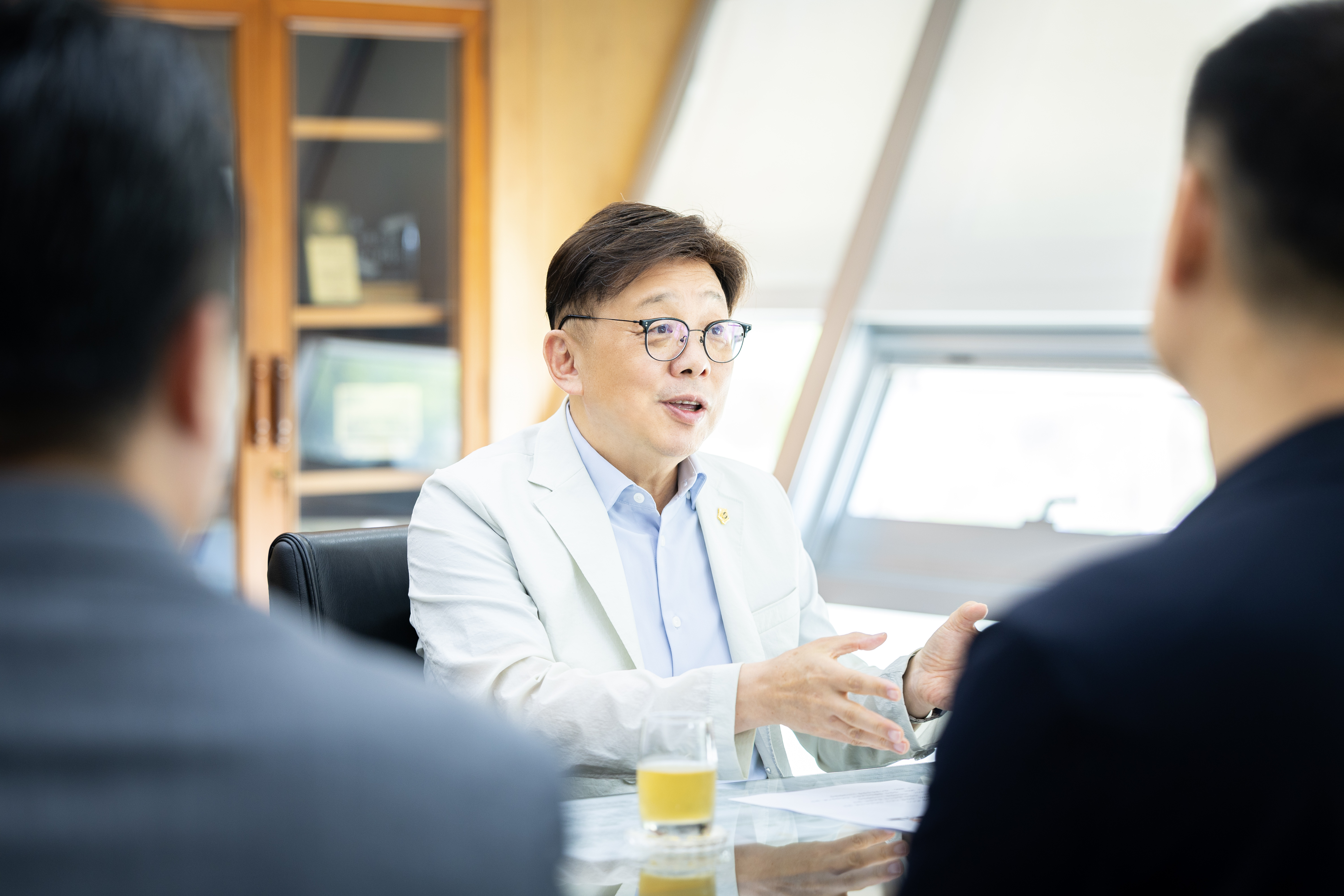 신임 중원경찰서장 인사 및 차담 - 3