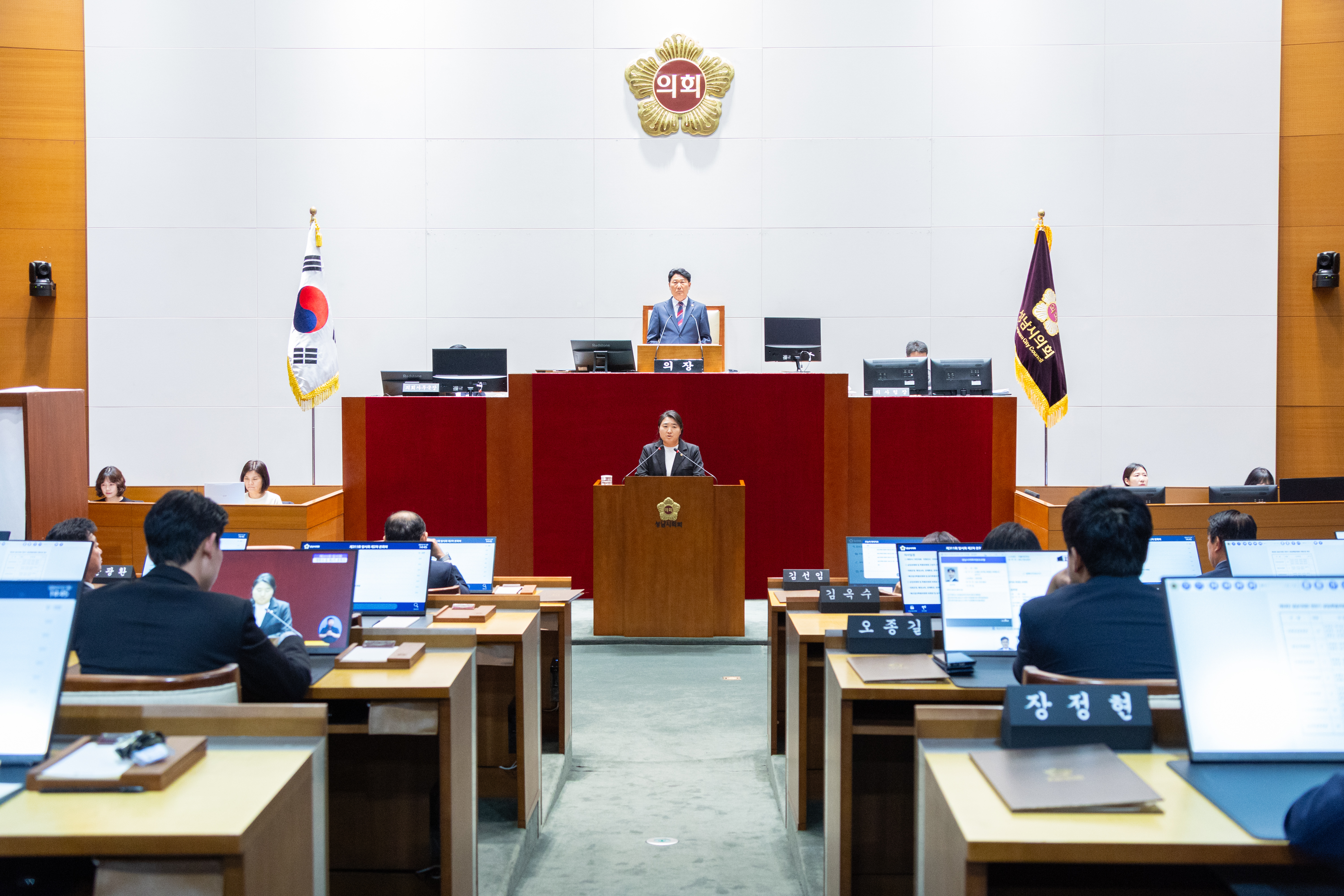 제311회 성남시의회 임시회 개회식 및 제2차 본회의 개회식 - 3