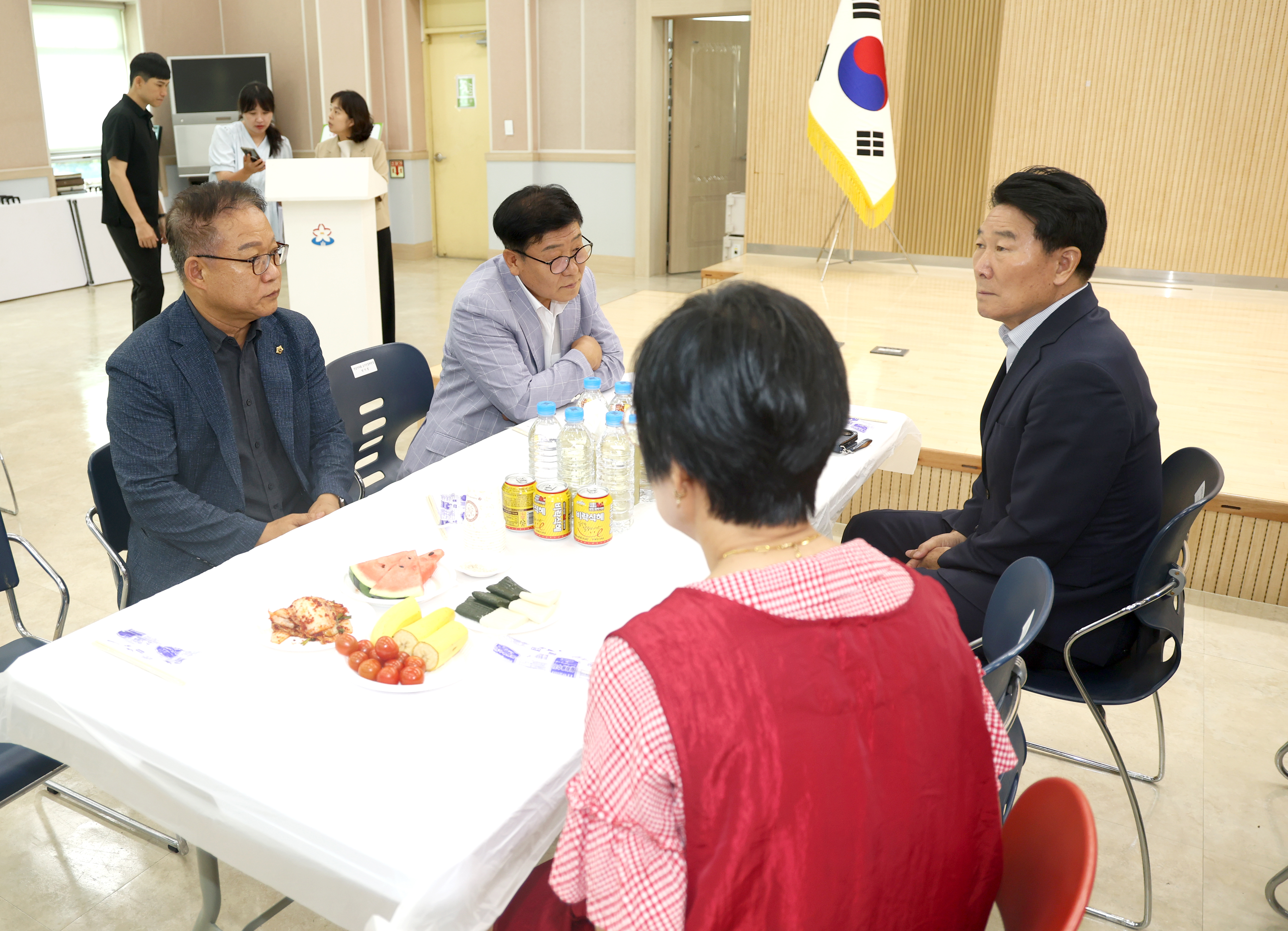 산성동 취약계층 삼계탕 및 여름용품 전달식 - 1