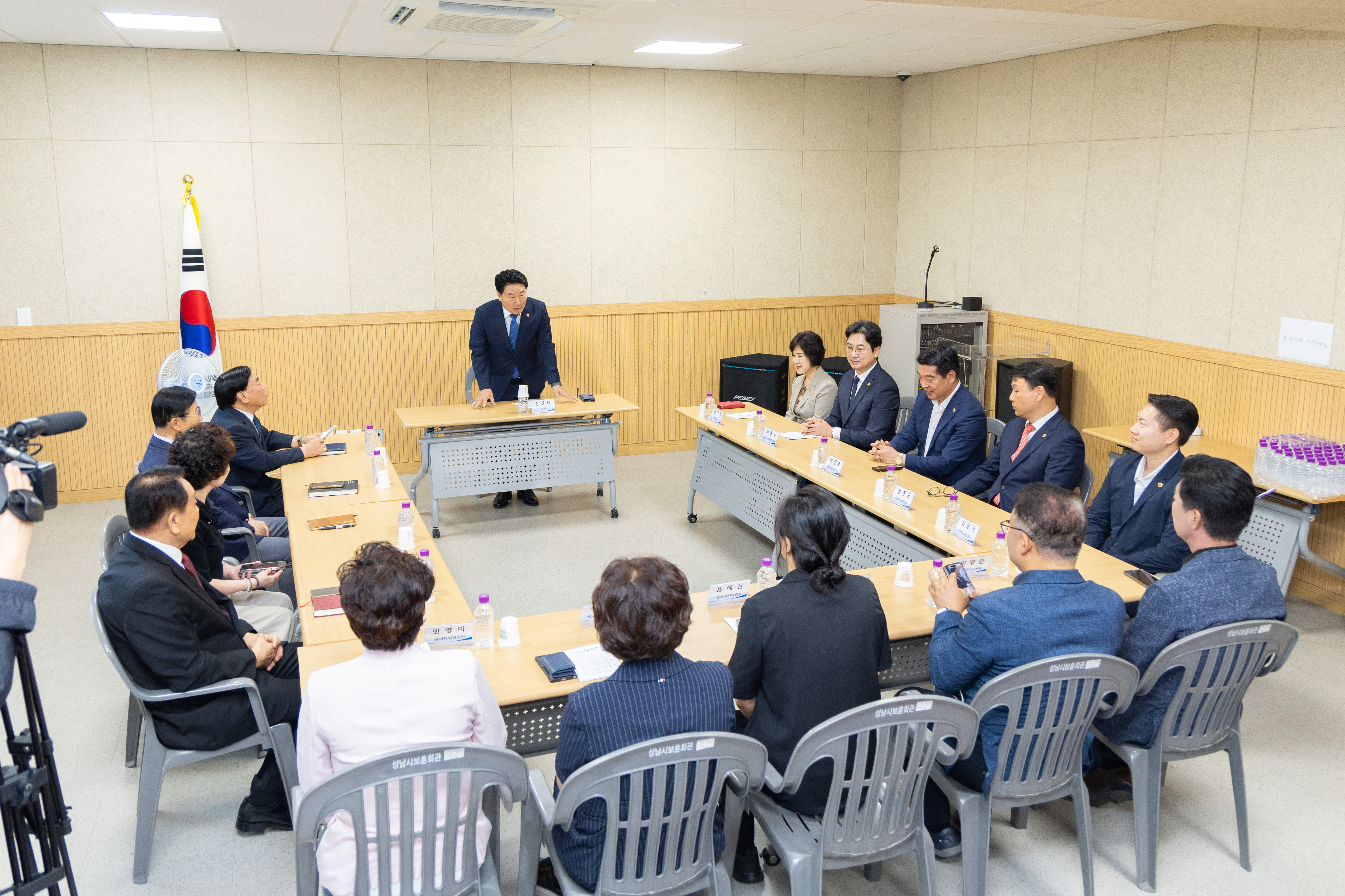 제10대 의장단 관내 유관기관 방문 - 2