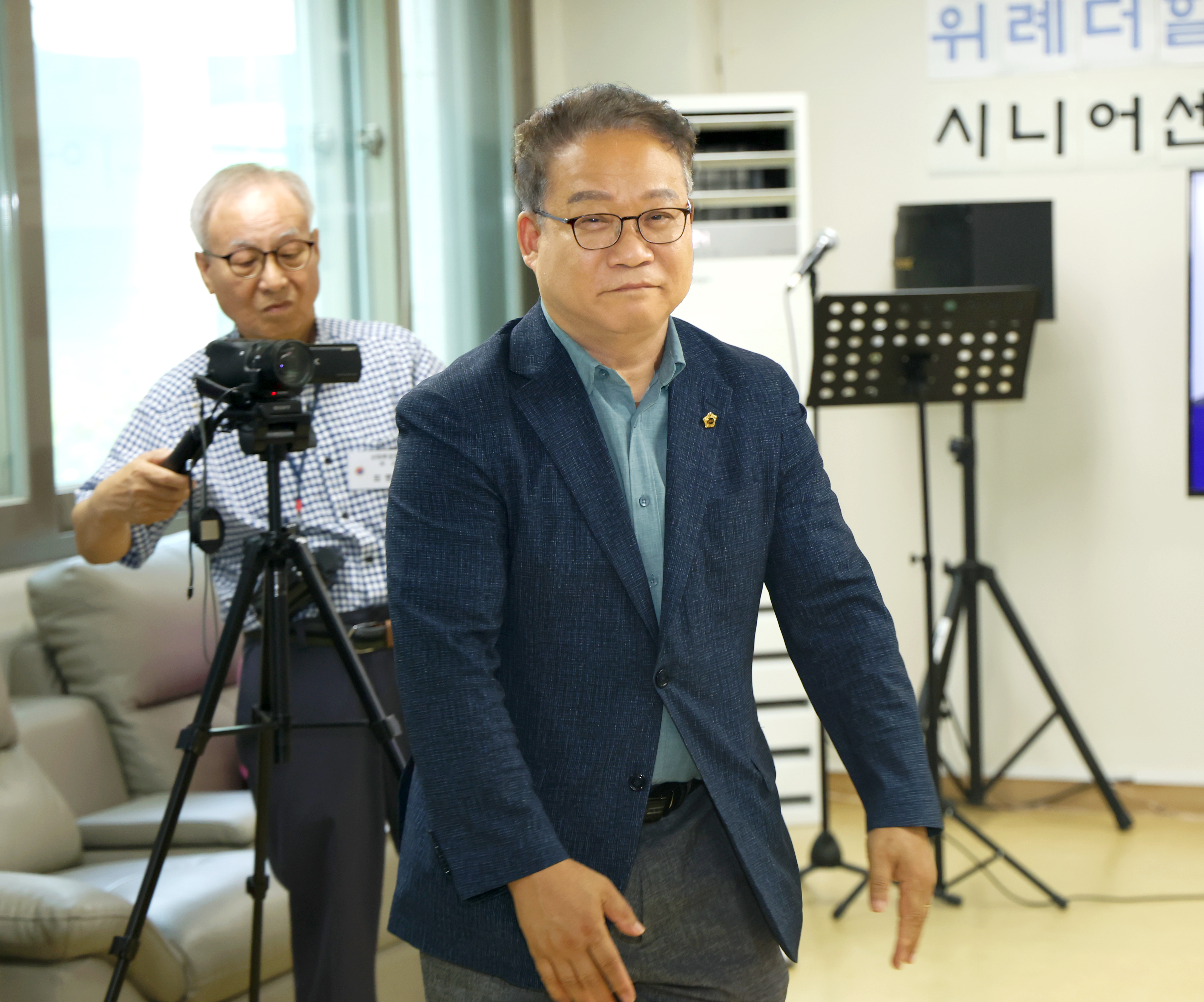 위례산마루경로당 전국 모범경로당 인증-현판 제막식 - 4