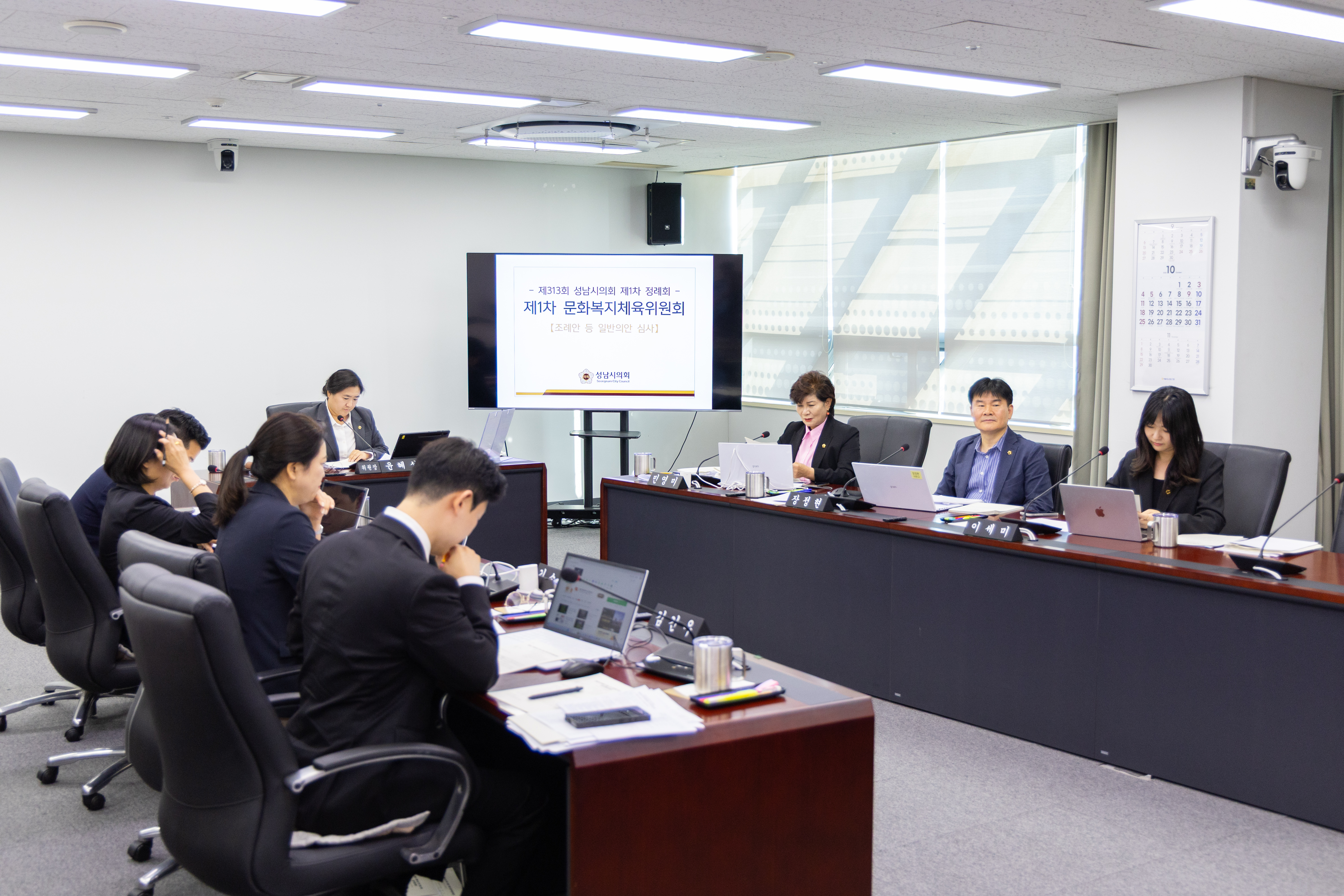 제313회 성남시의회 제1차 정례회 1차 문화복지체육위원회 - 1