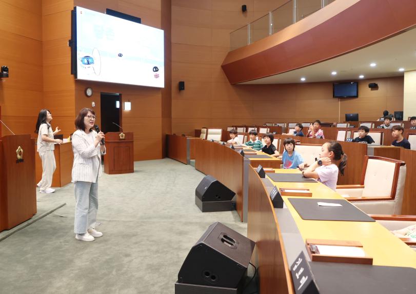당촌초등학교 3학년5반 성남시의회 견학 - 2