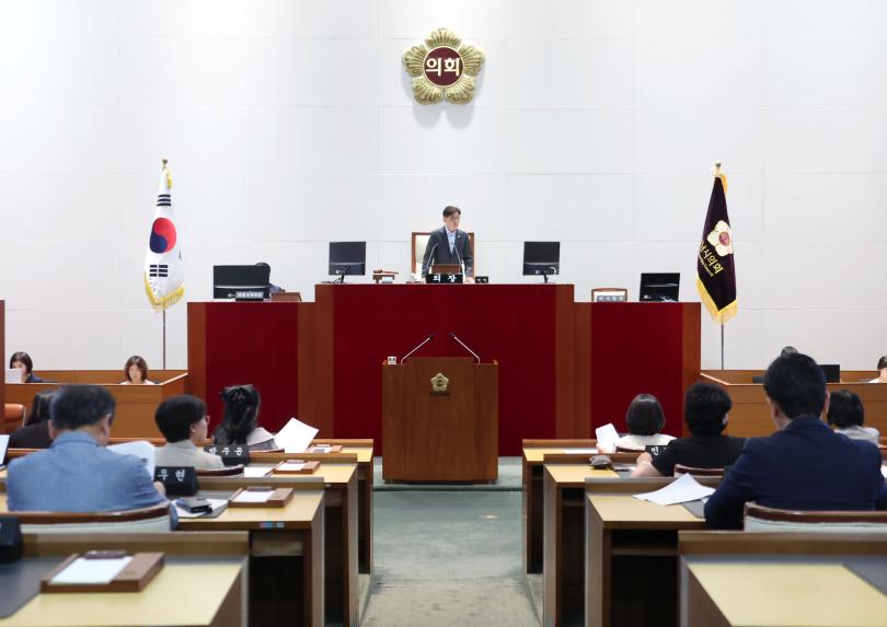 제304회 성남시의회 임시회 개회식 및 제1차 본회의