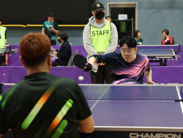 성남시의회 의장배 장애인 생활체육 탁구대회 - 9