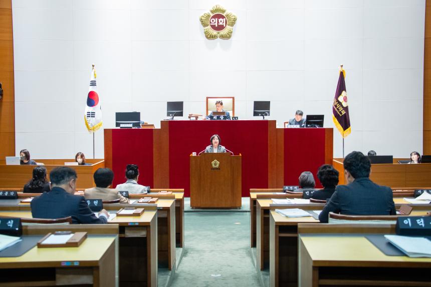 제307회 성남시의회 제2차 정례회 개회식 및 본회의