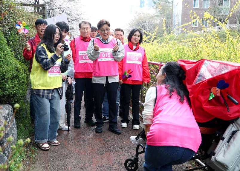 도촌동 벚꽃길 걷기 대회 - 7